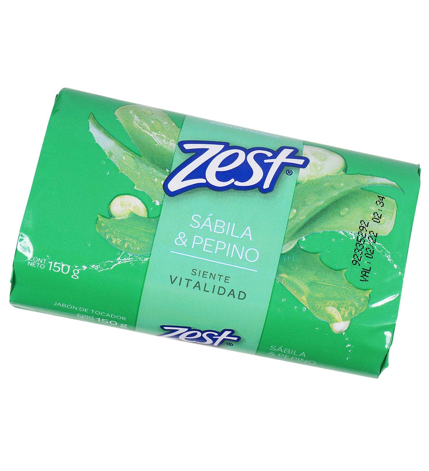 Zest 2pk Soothing Calming Moisturizing Aloe Vera Soap 5.3oz