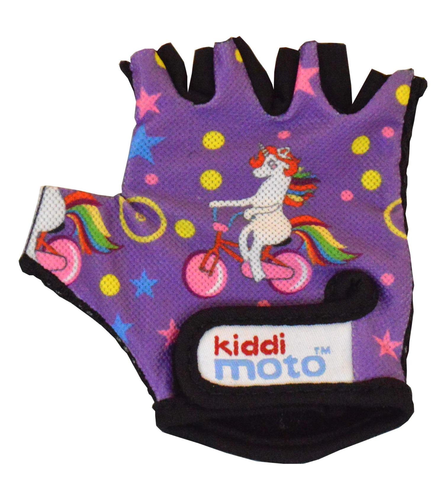 KIDDIMOTO Unicorn Fingerless Cycling Gloves for Kids - Boys & Girls Bike Gloves (Ages 2-5) - Buy Online on GoSupps.com