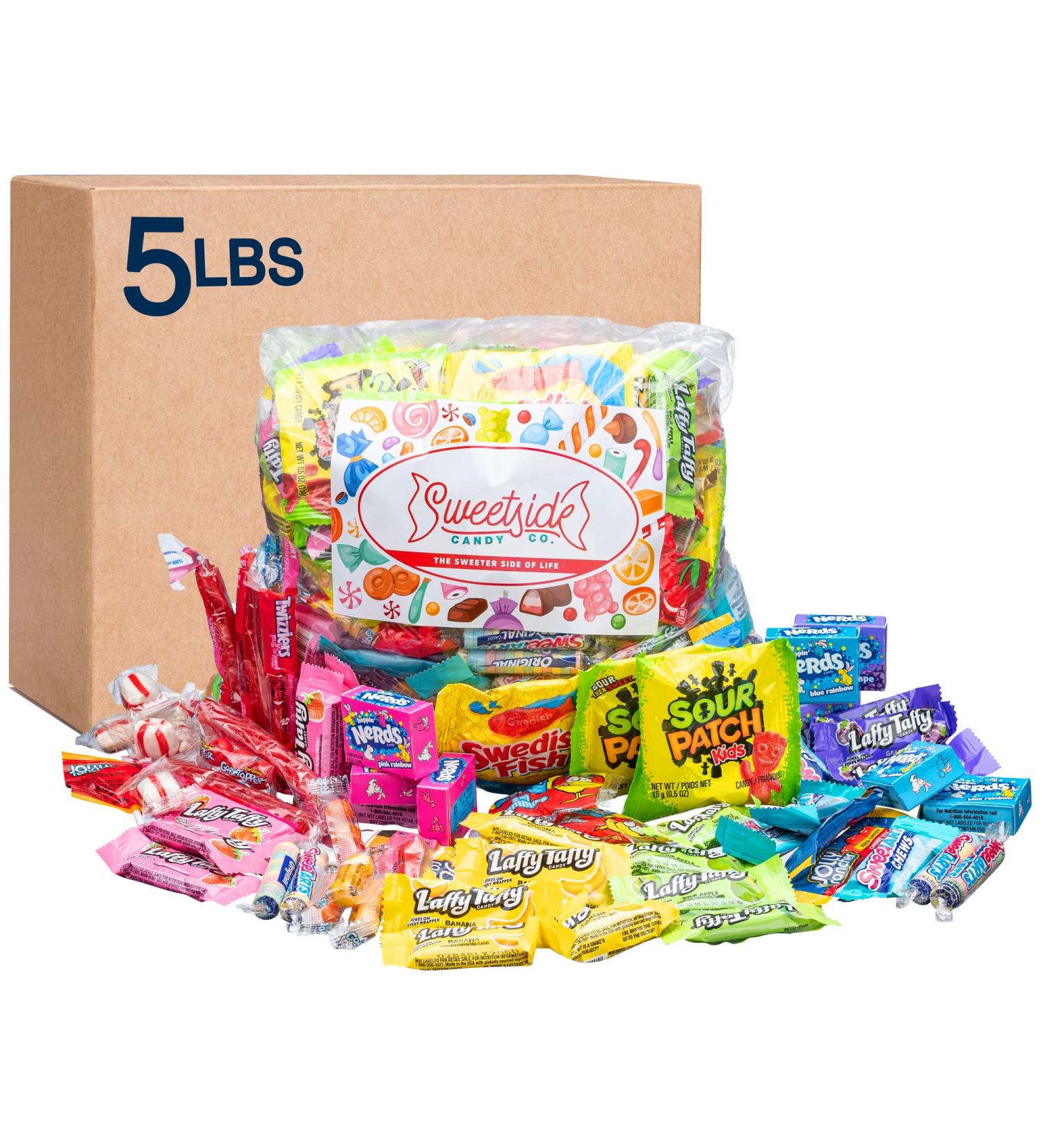 Candy Variety Pack - 5 lbs Assorted Classic Mix - Bulk Care Package for Movie Night & Office - Great Gift for Birthday, Kids, College Students & Adults - Buy Online on GoSupps.com