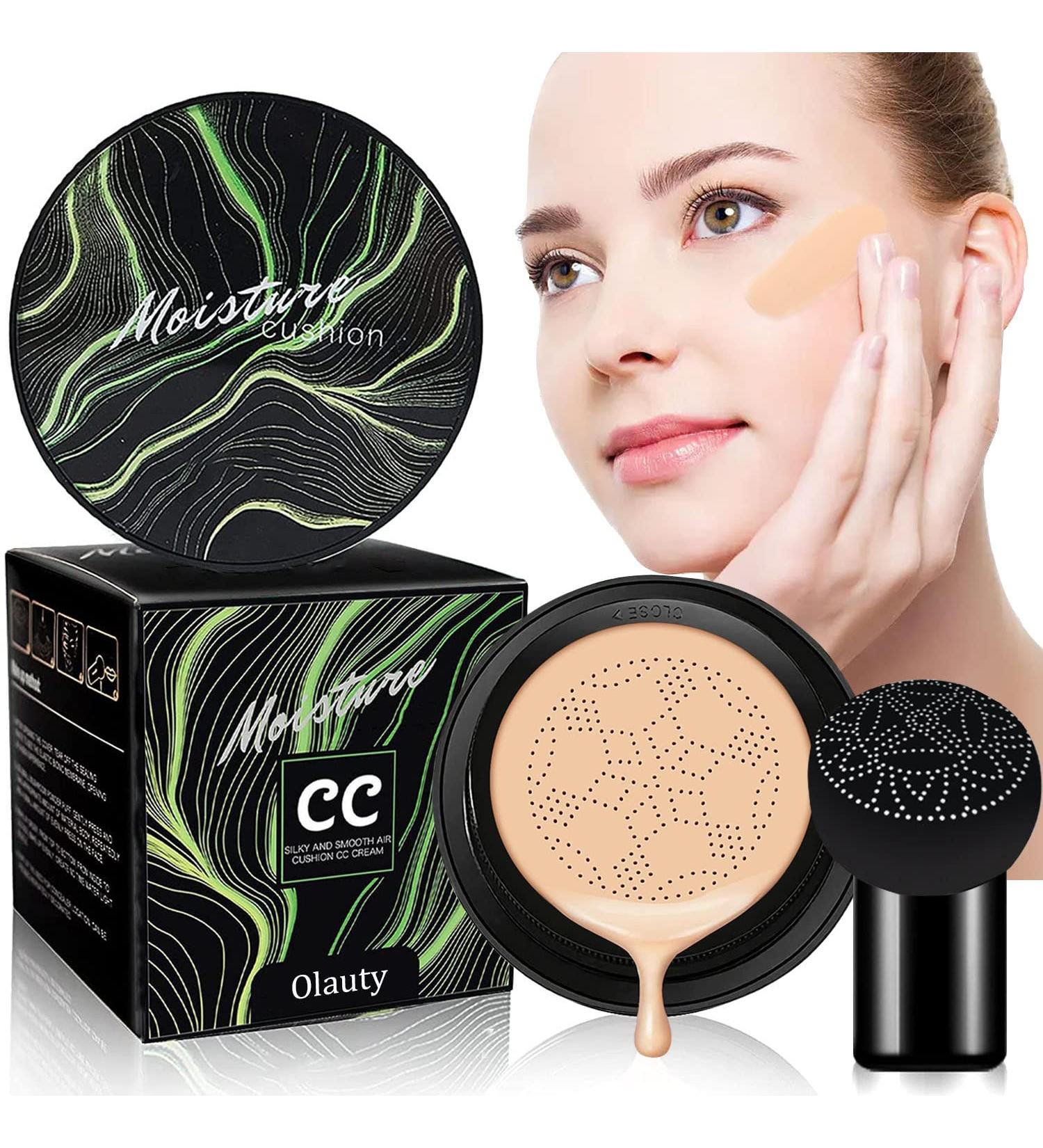 Mushroom Head Air Cushion CC Cream - Moisturizing BB Cream for All Skin Types - Waterproof & Long-Lasting Coverage - Natural Finish - Buy Online on GoSupps.com