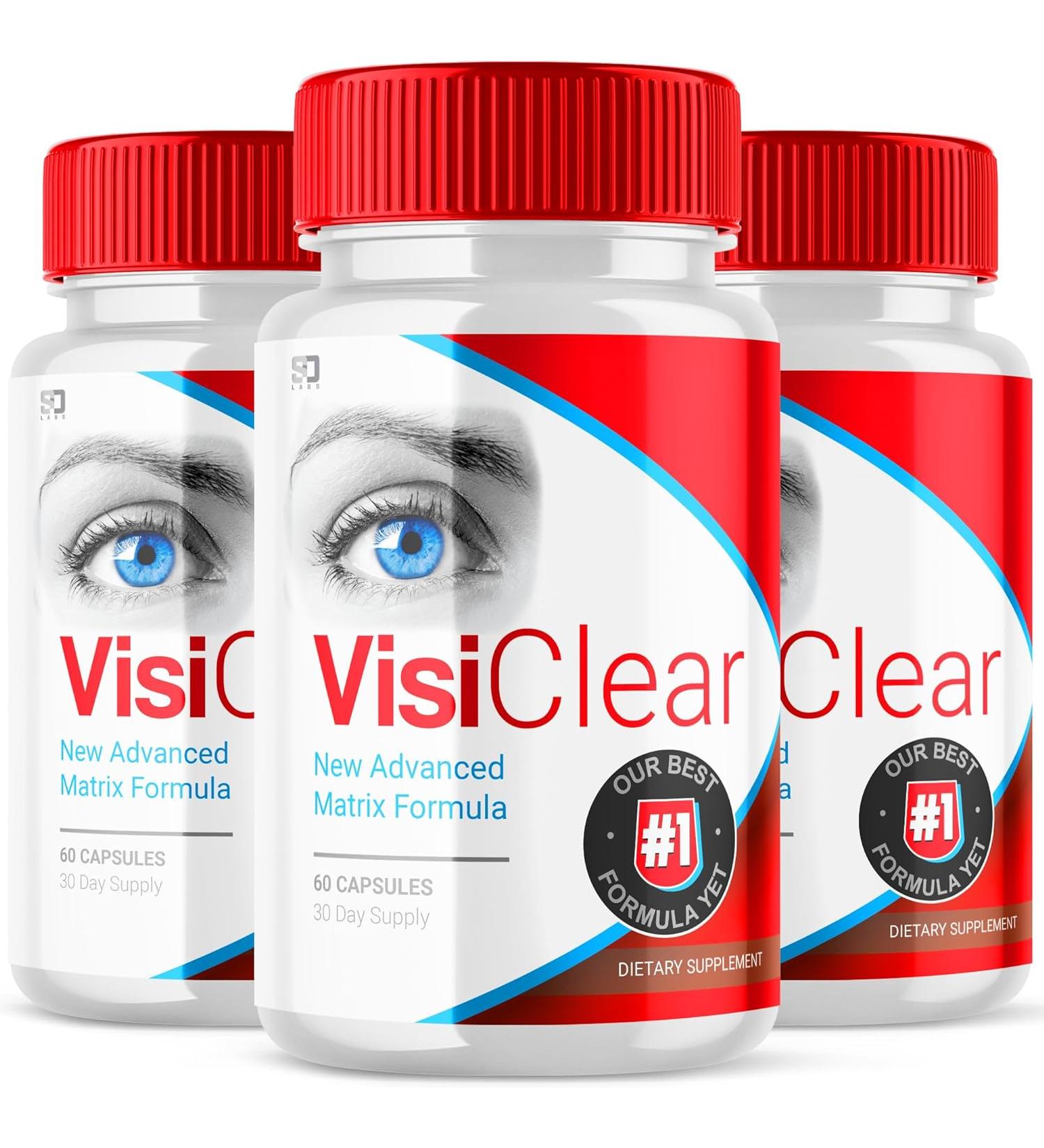 Official VisiClear Advanced Formula - 3 Pack - Buy Online on GoSupps.com