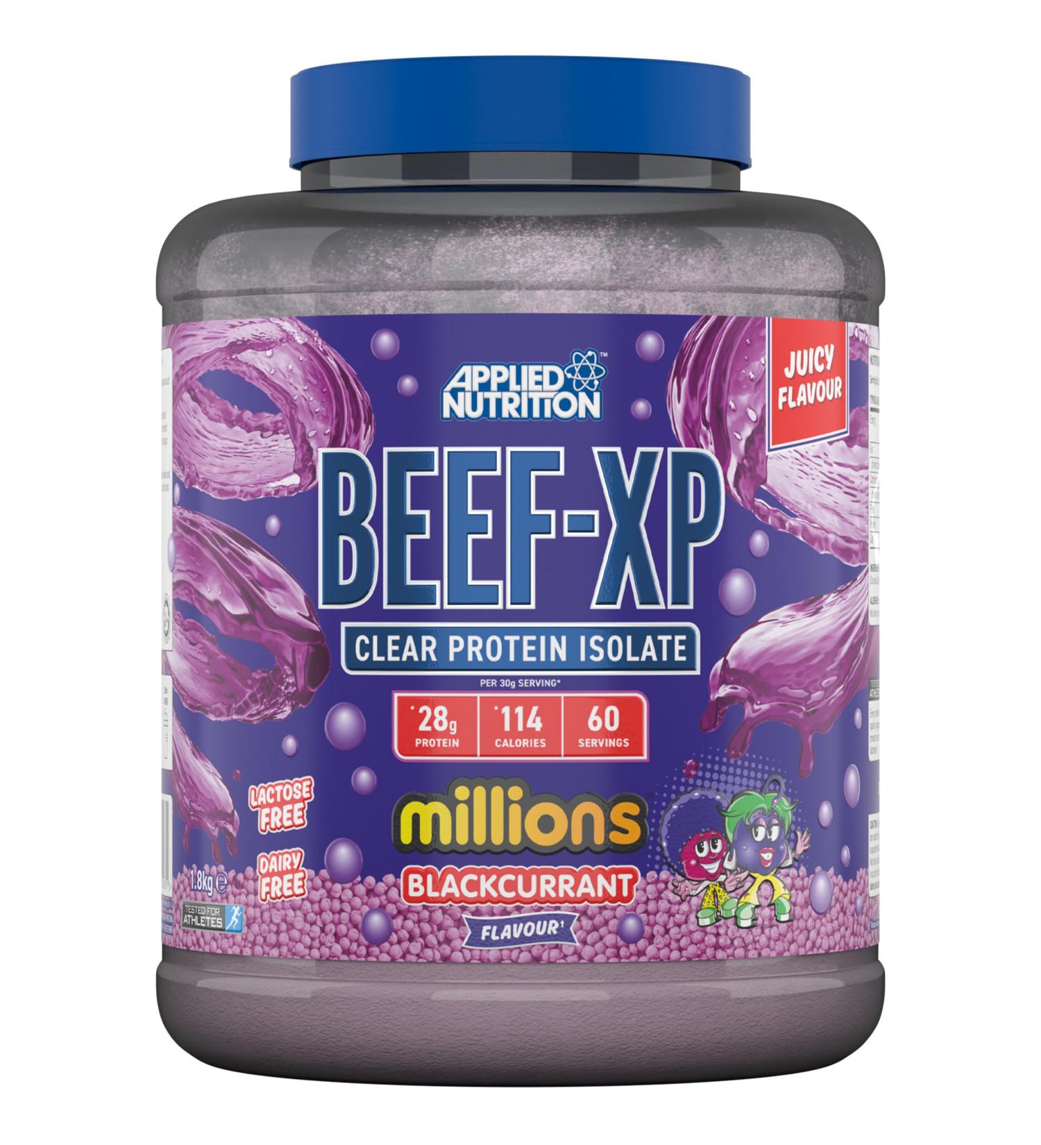 Applied Nutrition Beef-Xp Millions Blackcurrant 1.8kg - Buy Online on GoSupps.com