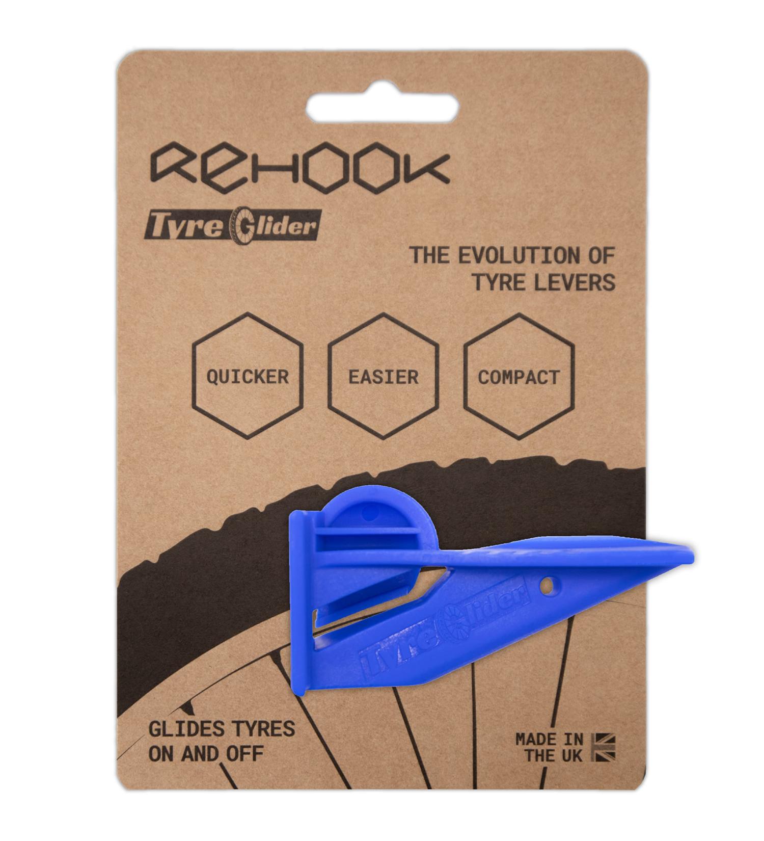 Rehook Tyre Glider - Portable Bicycle Tyre Replacement & Bike Tire Remover Tool - Buy Online on GoSupps.com