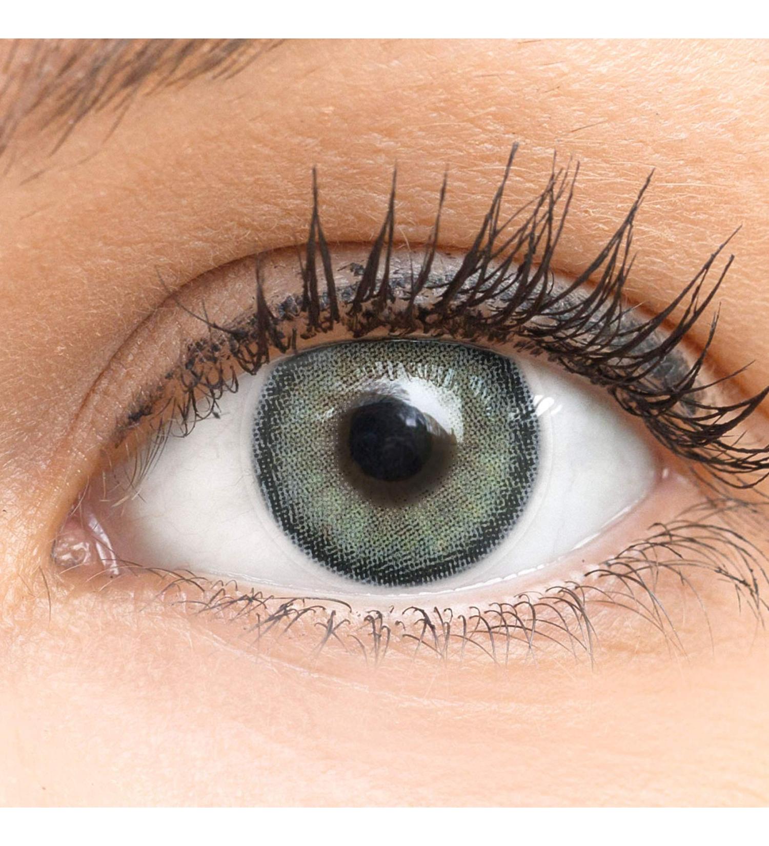 Buy Bella Gray Contact Lenses - Silicone Comfort Strong Coverage Dia 14.20 - 1 Pair (Without Strength) - Buy Online on GoSupps.com