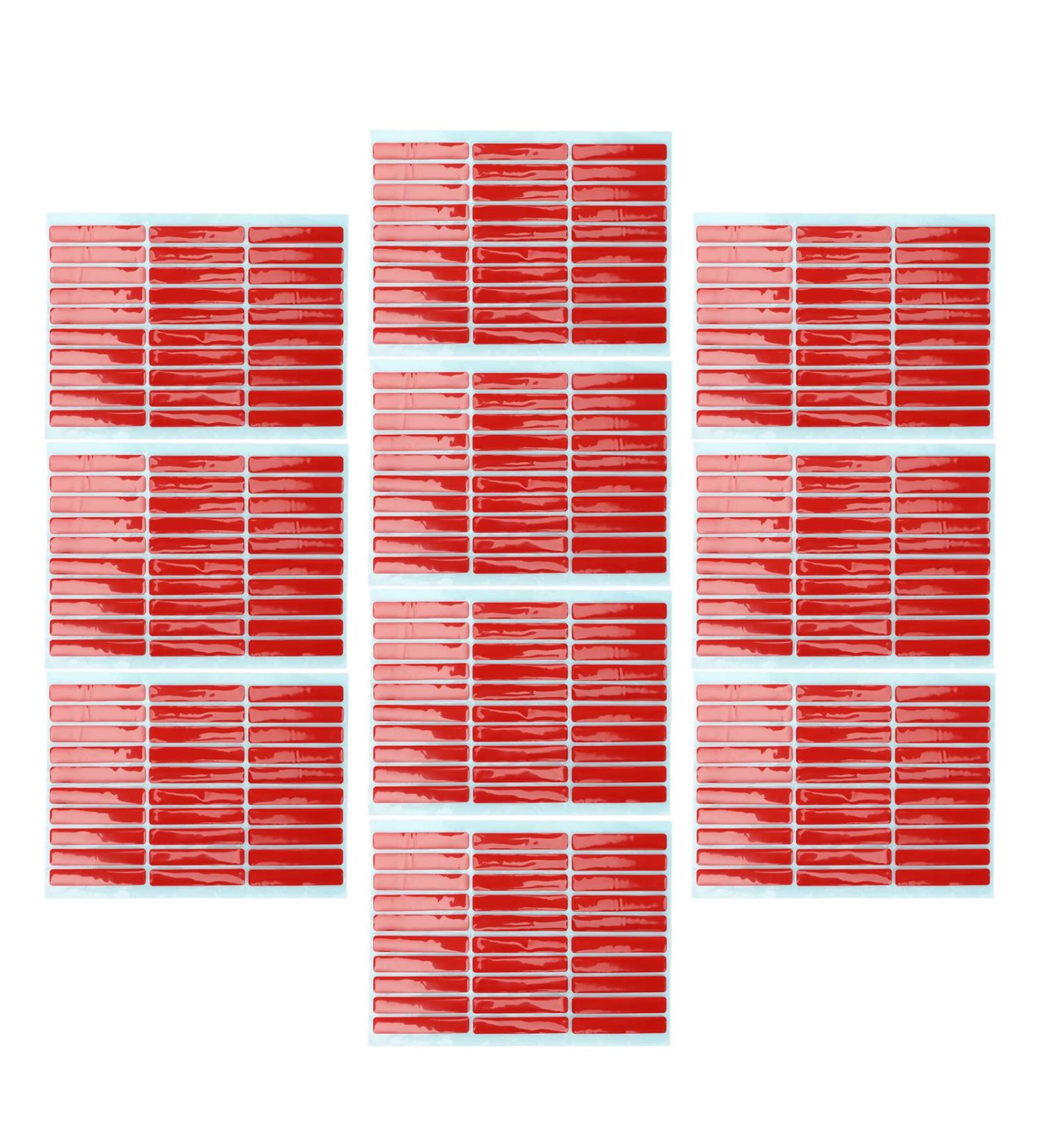 Nail Art Mounting Tape Double Sided Adhesive for Salon Display Stand & Color Card Book 10 Sheets - Buy Online on GoSupps.com