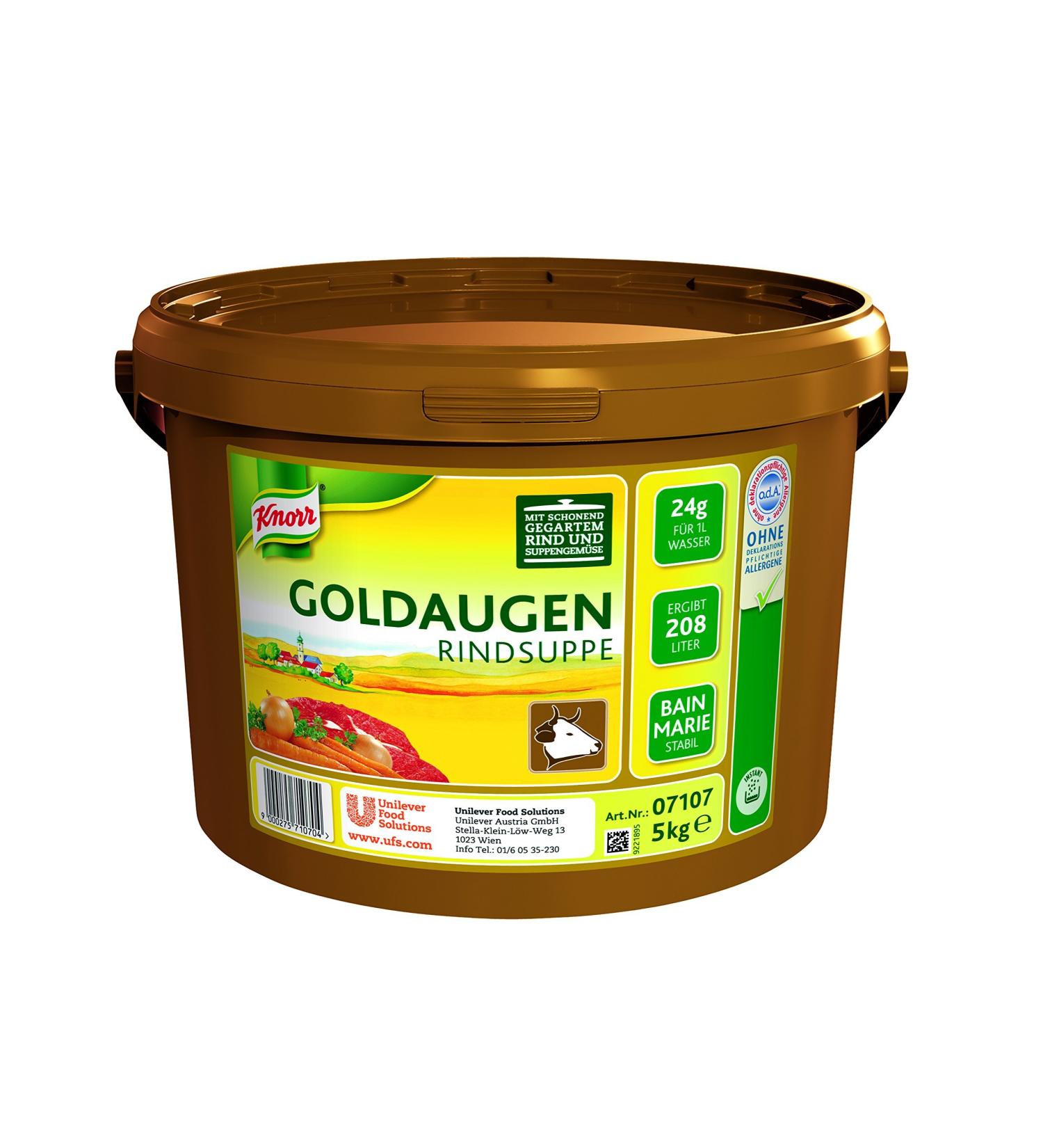 Buy Knorr Gold Eyes Beef Cattle Broth - 5kg Pack | Authentic Taste & Versatile Beef Soup for International Shipping - Buy Online on GoSupps.com