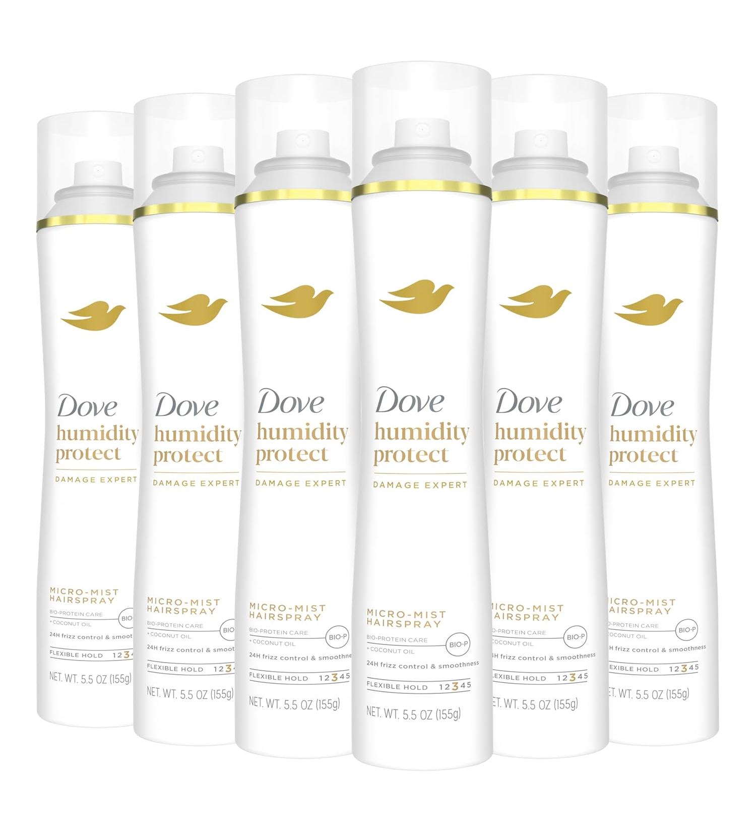 Dove Style + Care Hairspray Flexible Hold Micro Mist 5.5 Oz (Pack of 6) - Buy Online on GoSupps.com