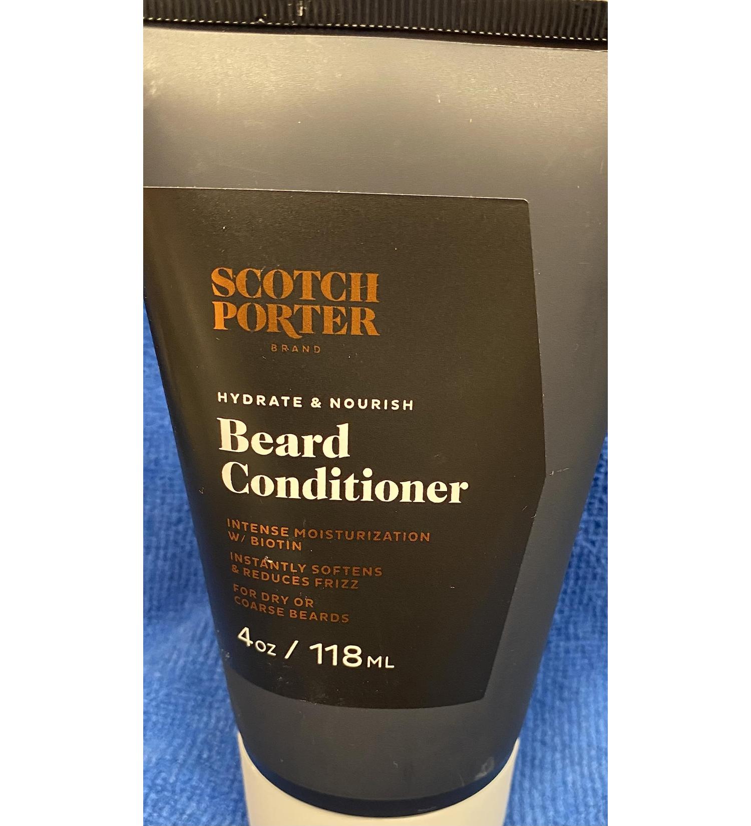 Hydrate & Nourish Beard Conditioner Warm Spice & Powdery Musk / 4 oz