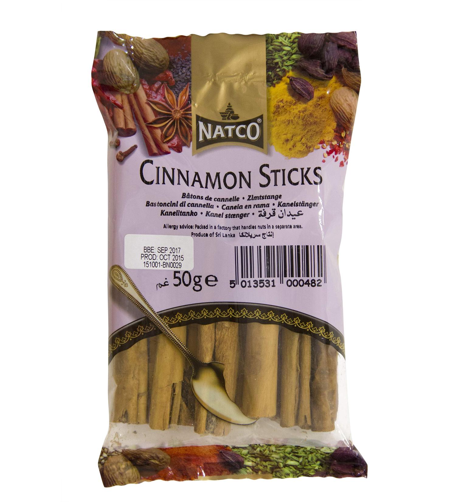 Natco Cinnamon Sticks 50g