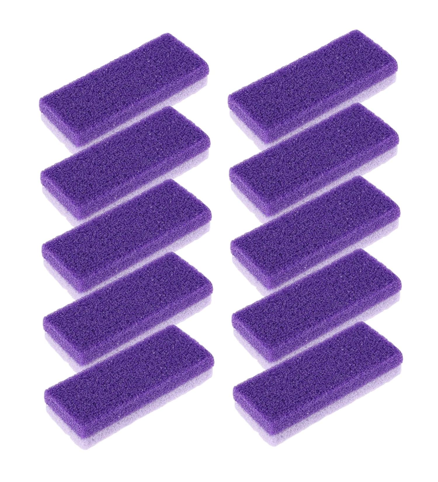 Pierre ponce pour pieds dissolvant de callosit s violettes avec mat riau PU outils de p dicure pour gommage des pieds et limination des peaux mortes 10 pi ces - Buy Online on GoSupps.com