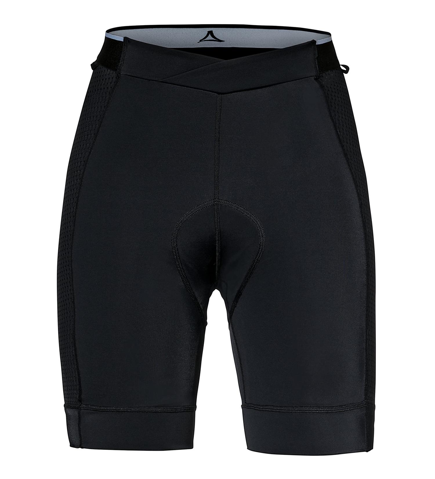 Sch ffel Women's Skin Pants 4h L - Breathable Cycling Pants with Padding 4-Way Stretch & Silver Nitrate Treatment - Optimal Performance in Black - Buy Online on GoSupps.com