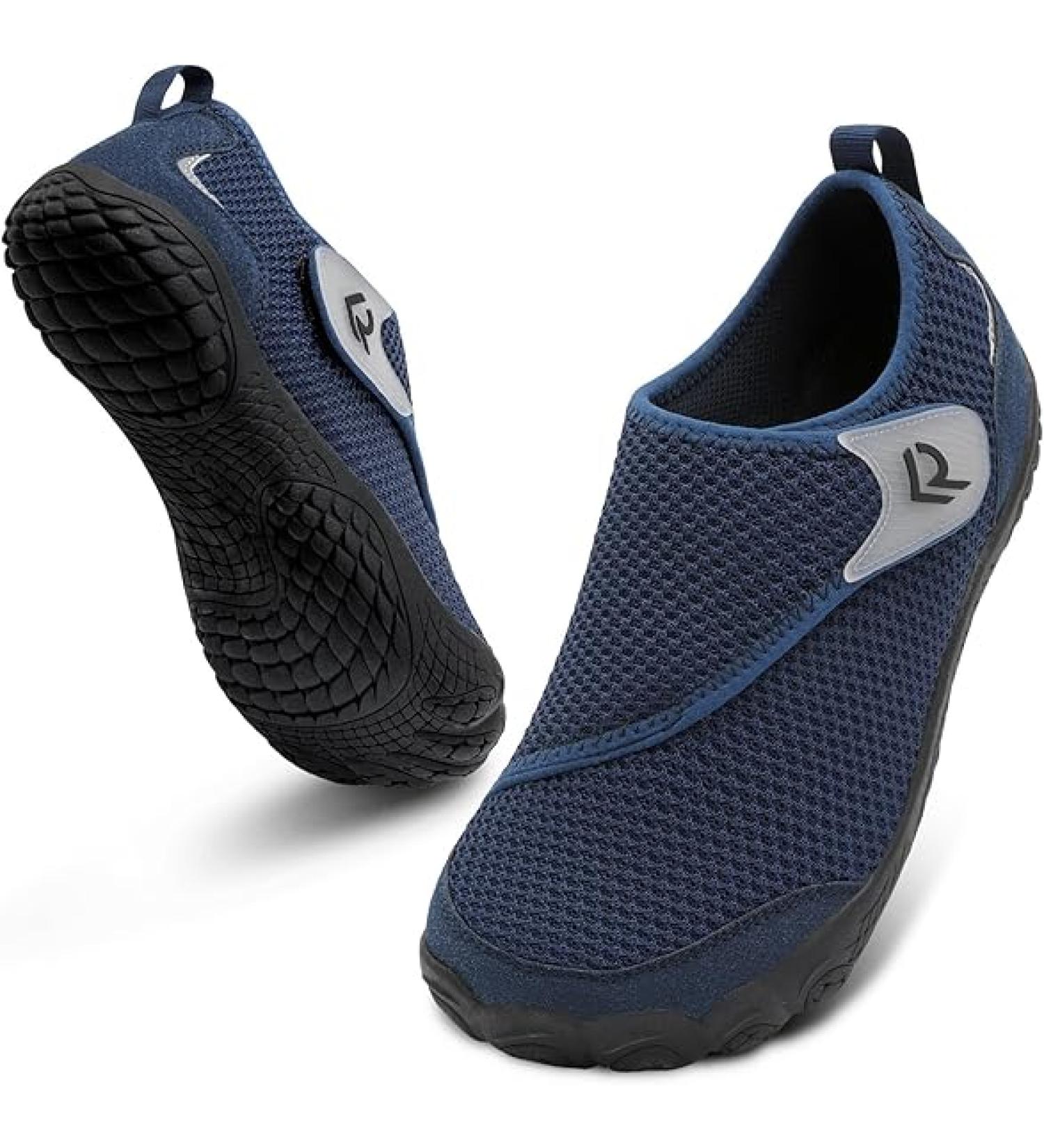 relxfeet Walking Shoes Diabetic Shoes - Navy Blue - 9.5 Wide Women/8.5 Wide Men - Buy Online on GoSupps.com