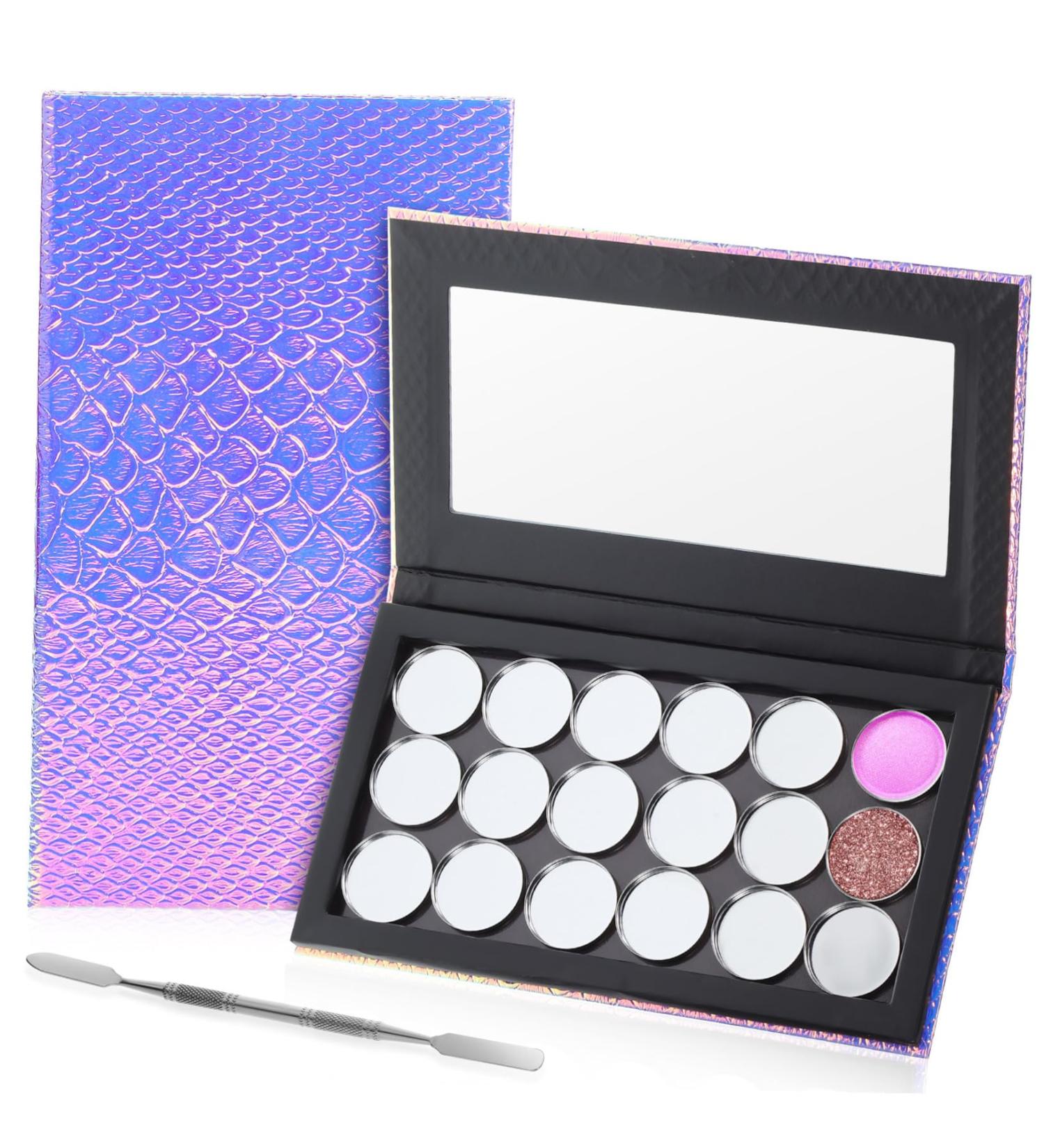 Gatuida Palette de Maquillage Vide pour Fards Paupi res avec Godets Magn tiques et Raclette pour Organisation de Cosm tiques - Buy Online on GoSupps.com