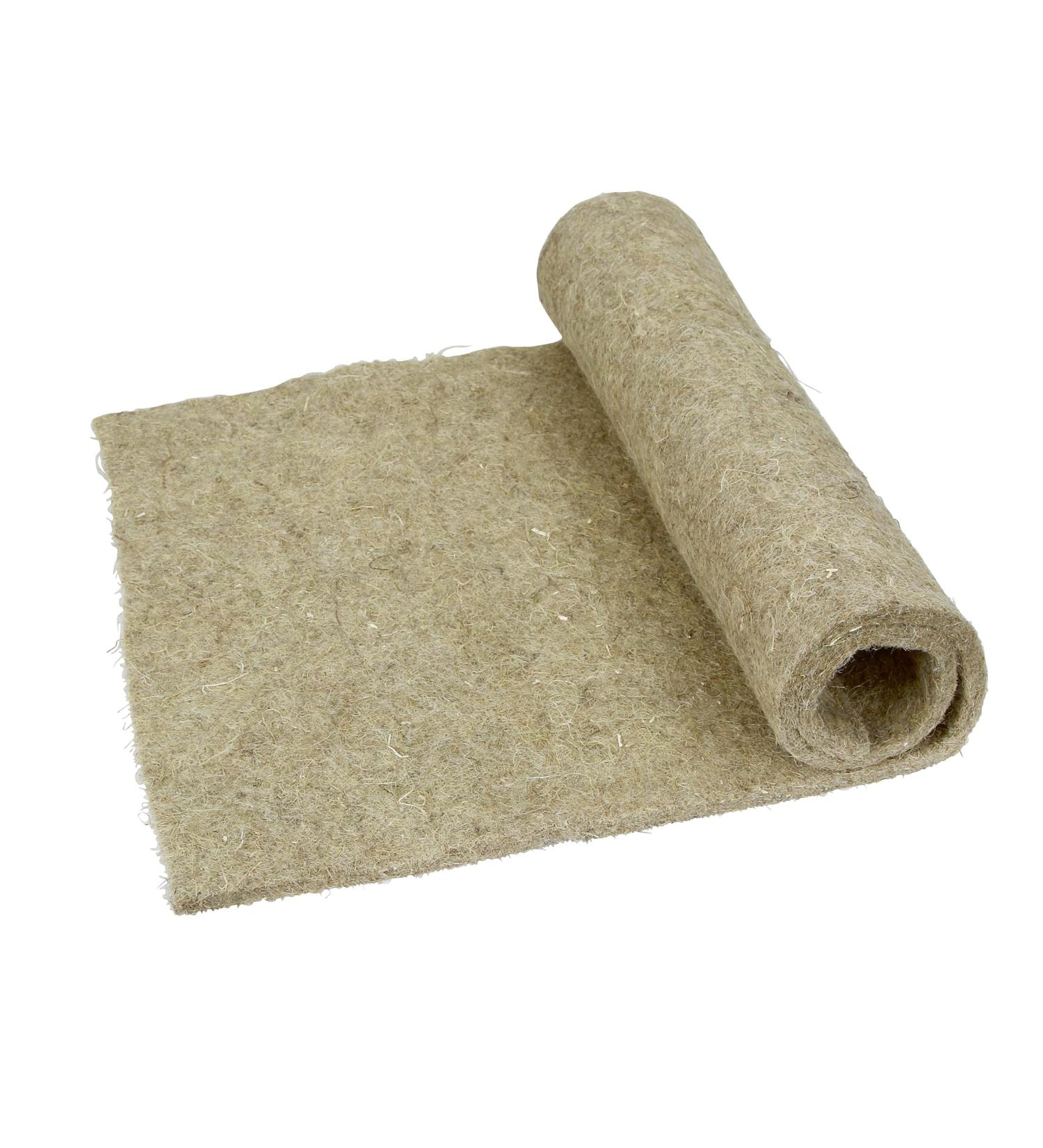 Kerbl 82744 Hemp Rodent Carpet - Natural 40x25x1 cm | Eco-Friendly Pet Bedding for Mice & Rats - Buy Online on GoSupps.com