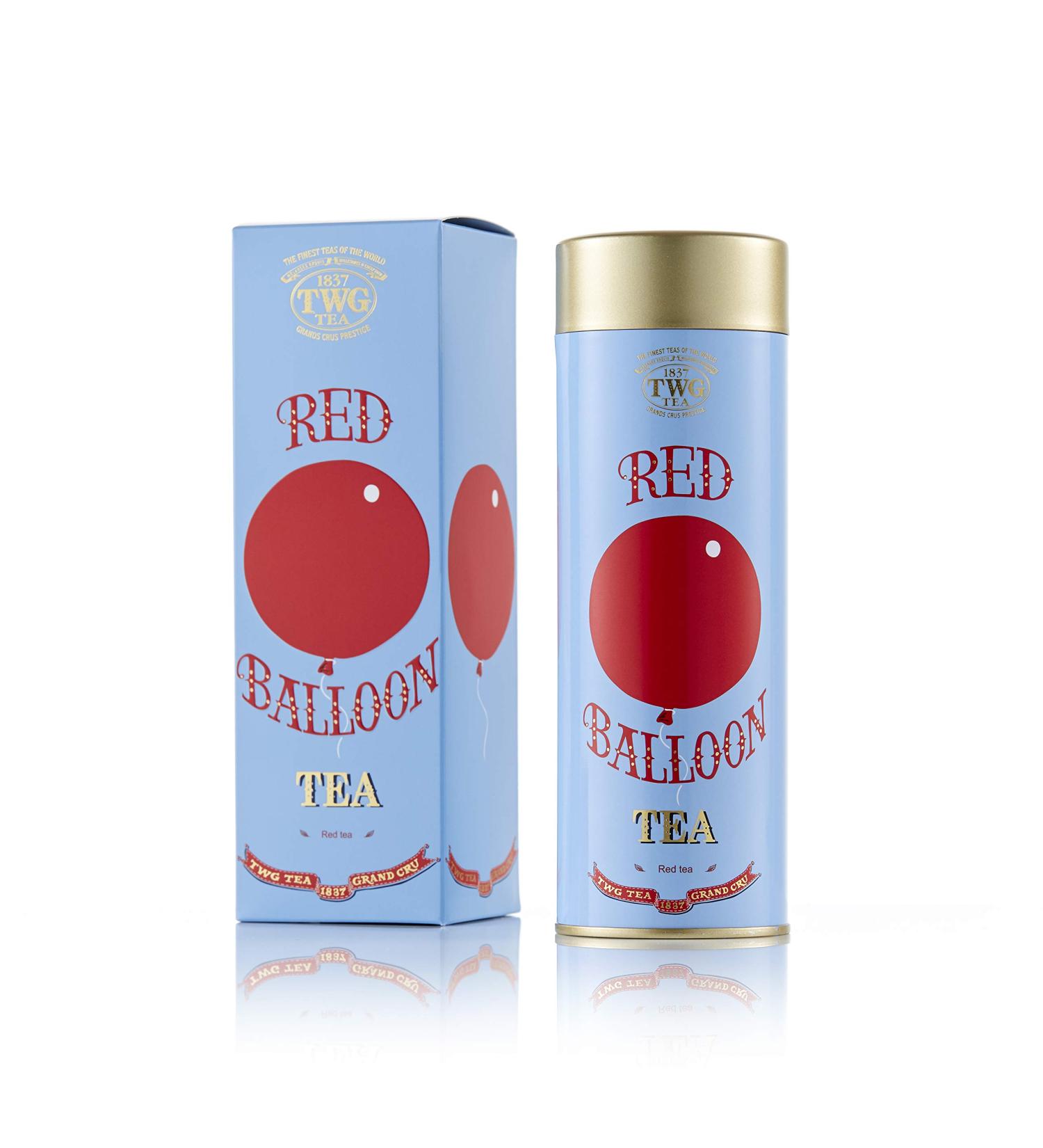 TWG Tea Red Balloon Rooibos Coconut & Blueberries Haute Couture Tin 100g Gift Set - Buy Online on GoSupps.com