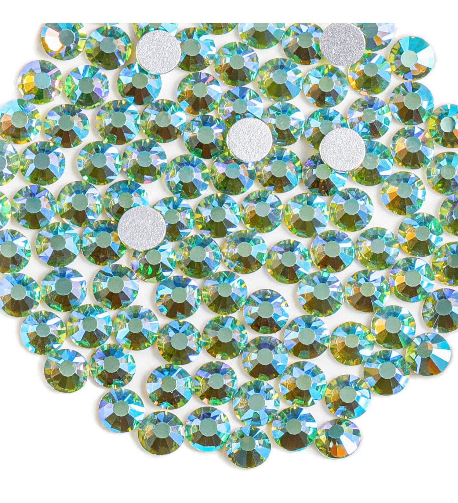 Buy Beadsland 1440 Pieces Flat Back Rhinestones - Light Green Nail Crystals (SS3 1.3-1.4mm) for Stunning Nail Art - International Shipping Available - Buy Online on GoSupps.com