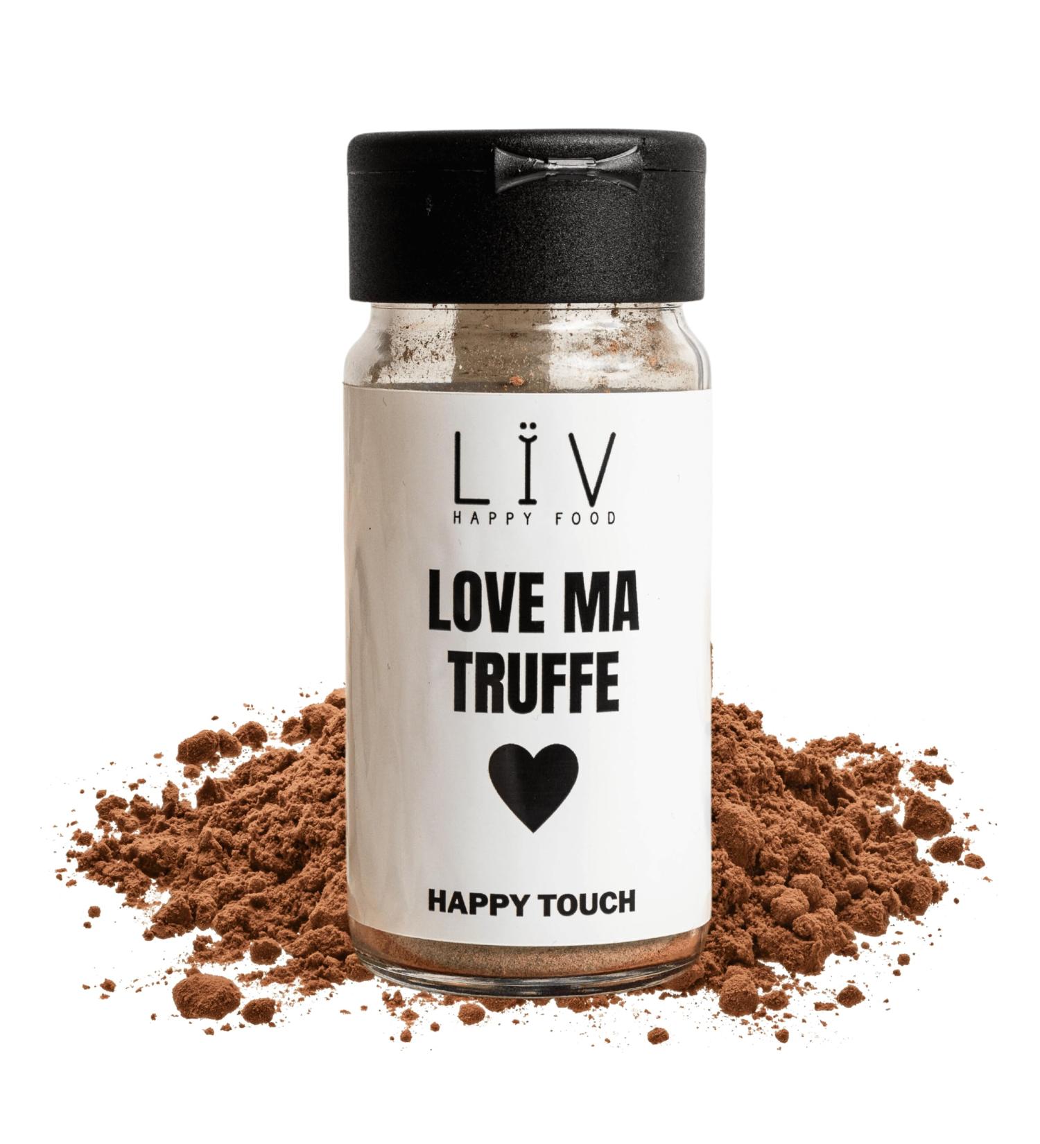 L V Happy Food - Happy Touch - Truffle Powder - Real Dehydrated Summer Truffles - Delicious Truffle Flavor Without the Calories - Buy Online on GoSupps.com