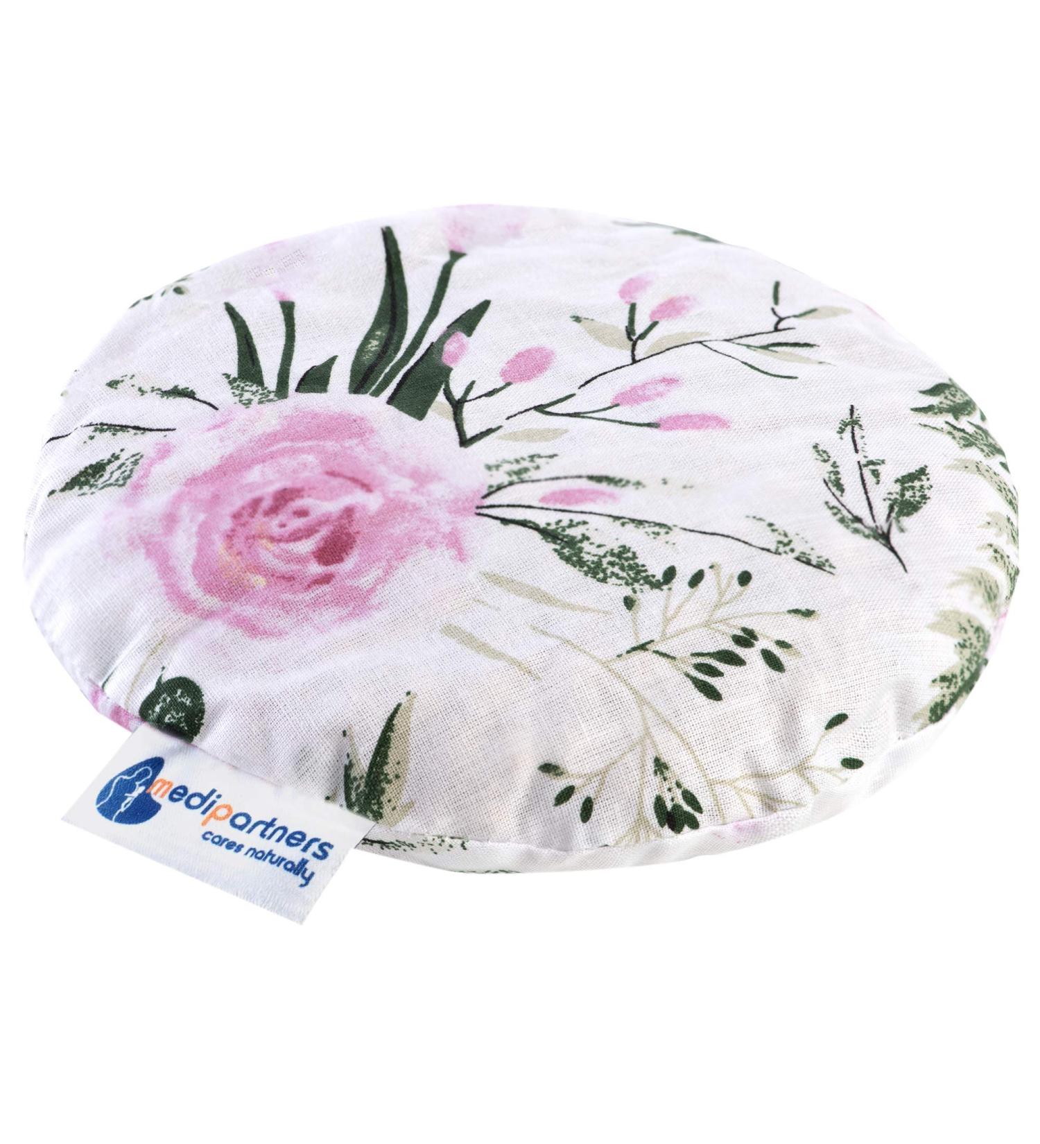 Medi Partners Cherry Core Pillow - 180g Organic Cotton Warming & Cooling Therapy Pillow for Babies - ko Nature Pink Flowers - Buy Online on GoSupps.com