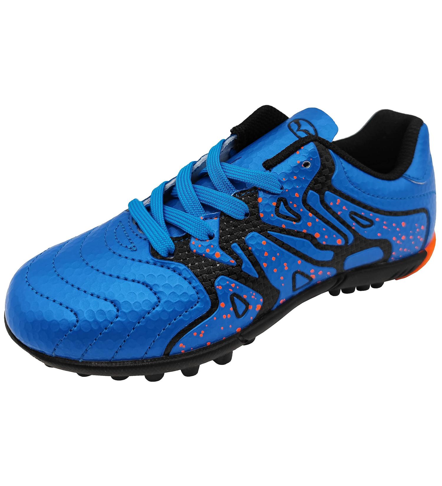 Buy Tiebaoganar Football Shoes for Kids - Light Training & Firm Ground Shoes for Boys & Girls - Indoor/Outdoor Athletics - Size 30-40 EU - Blue - Buy Online on GoSupps.com