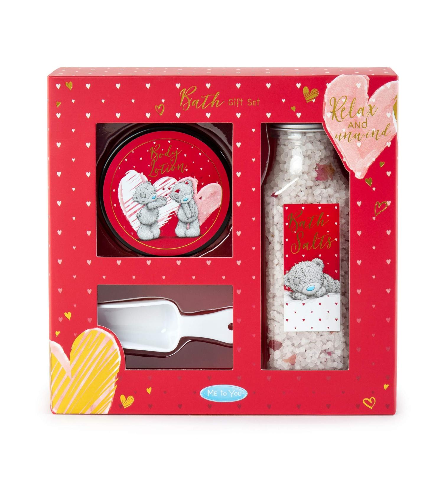 Me To You VGZ01023 Romantic Gift Set with Bath Salts and Body Lotion - Buy Online on GoSupps.com