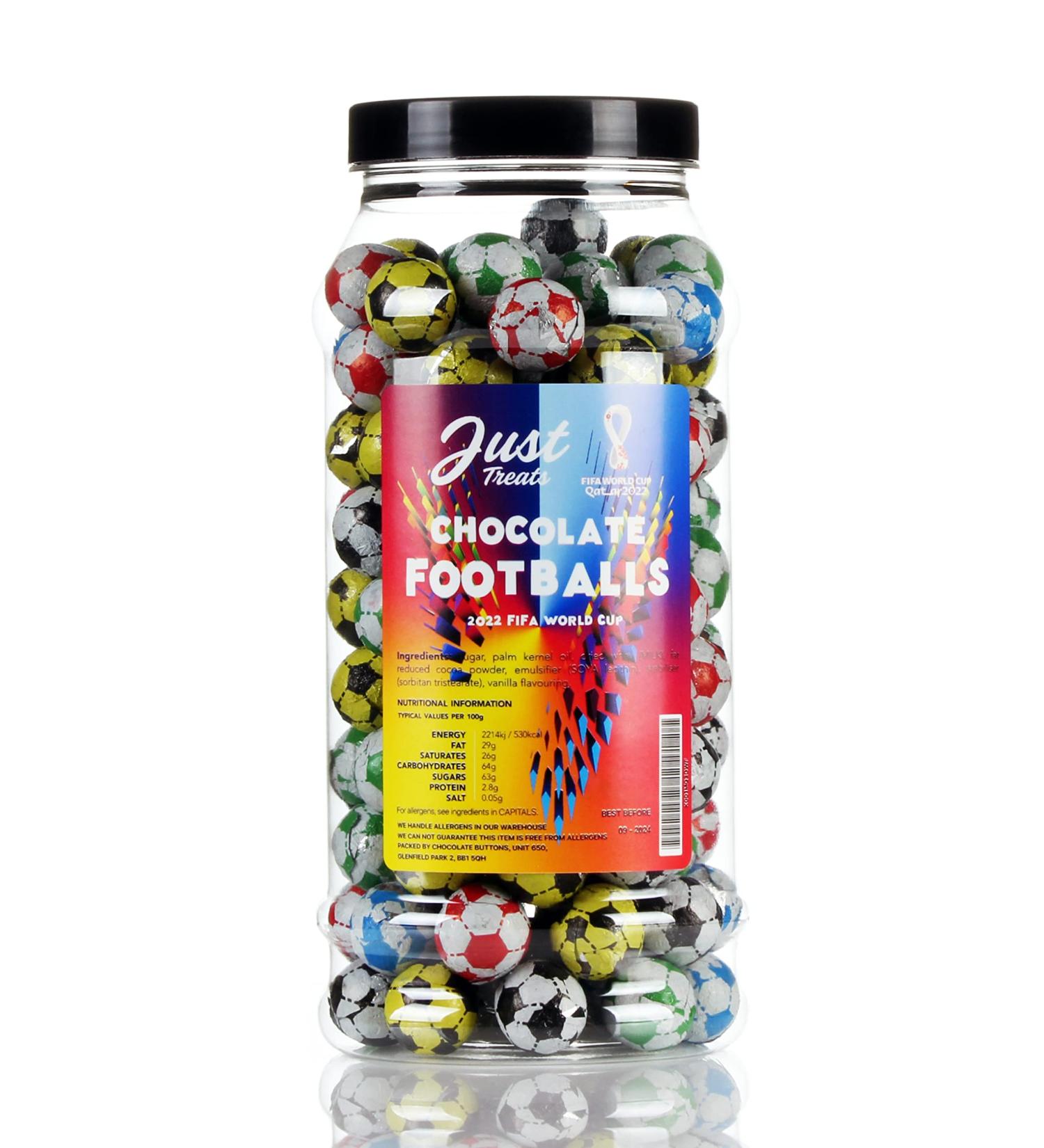 World Cup 2022 Chocolate Footballs Gift Jar