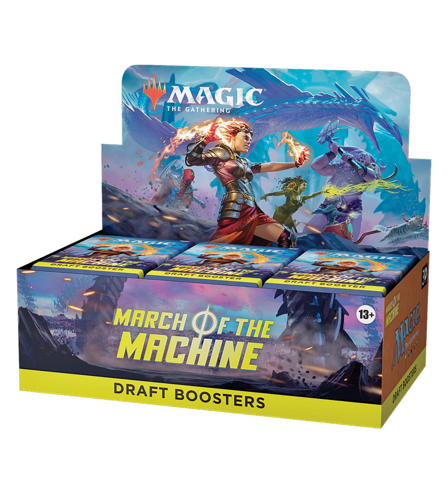 Magic The Gathering March of the Machine Draft Booster Box - 540 Cards - Buy Online on GoSupps.com