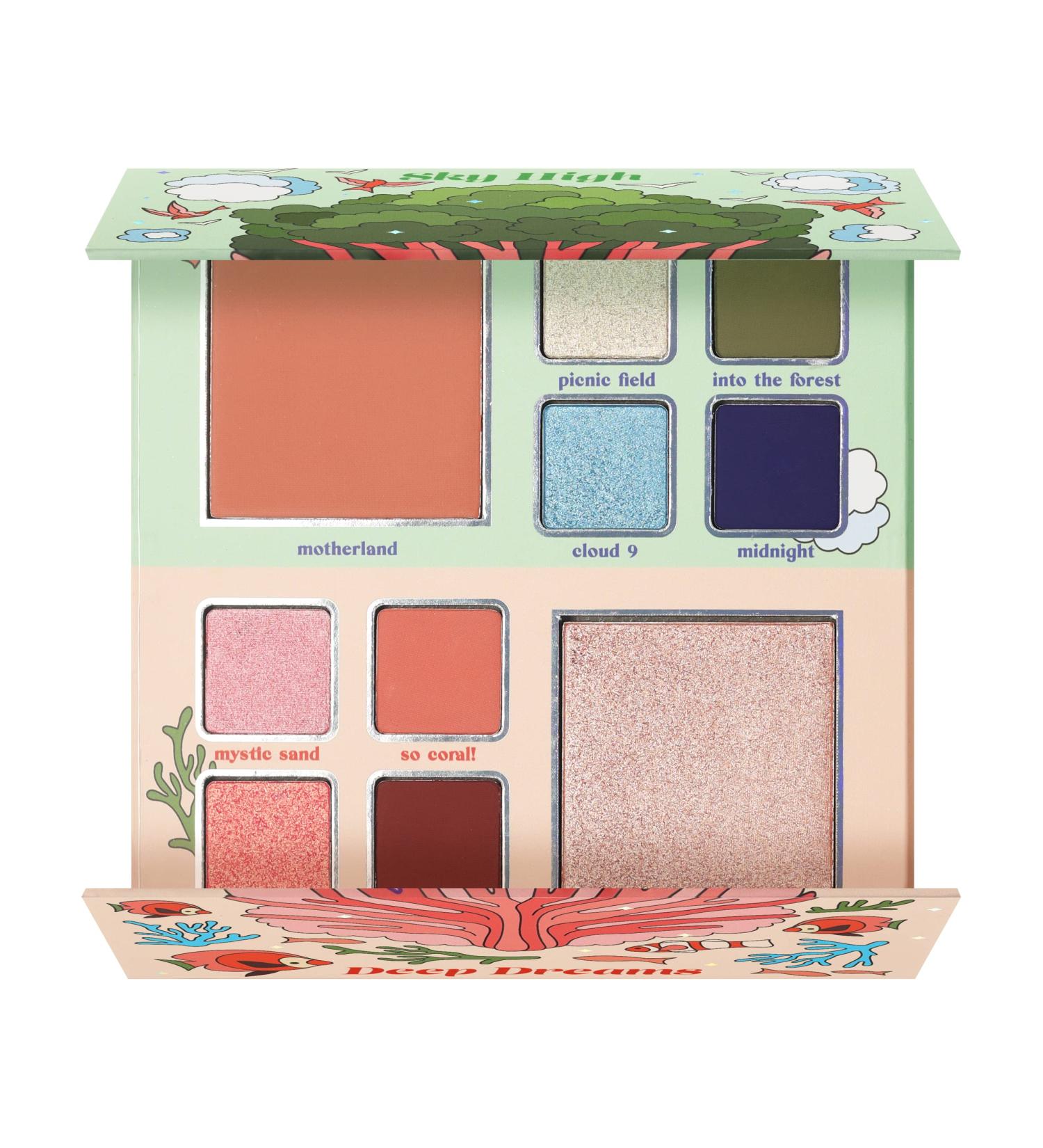 KARA BEAUTY Sky High Deep Dreams 3-in-1 Shadow Blush & Highlighter Palette - International Shipping Available - Buy Online on GoSupps.com