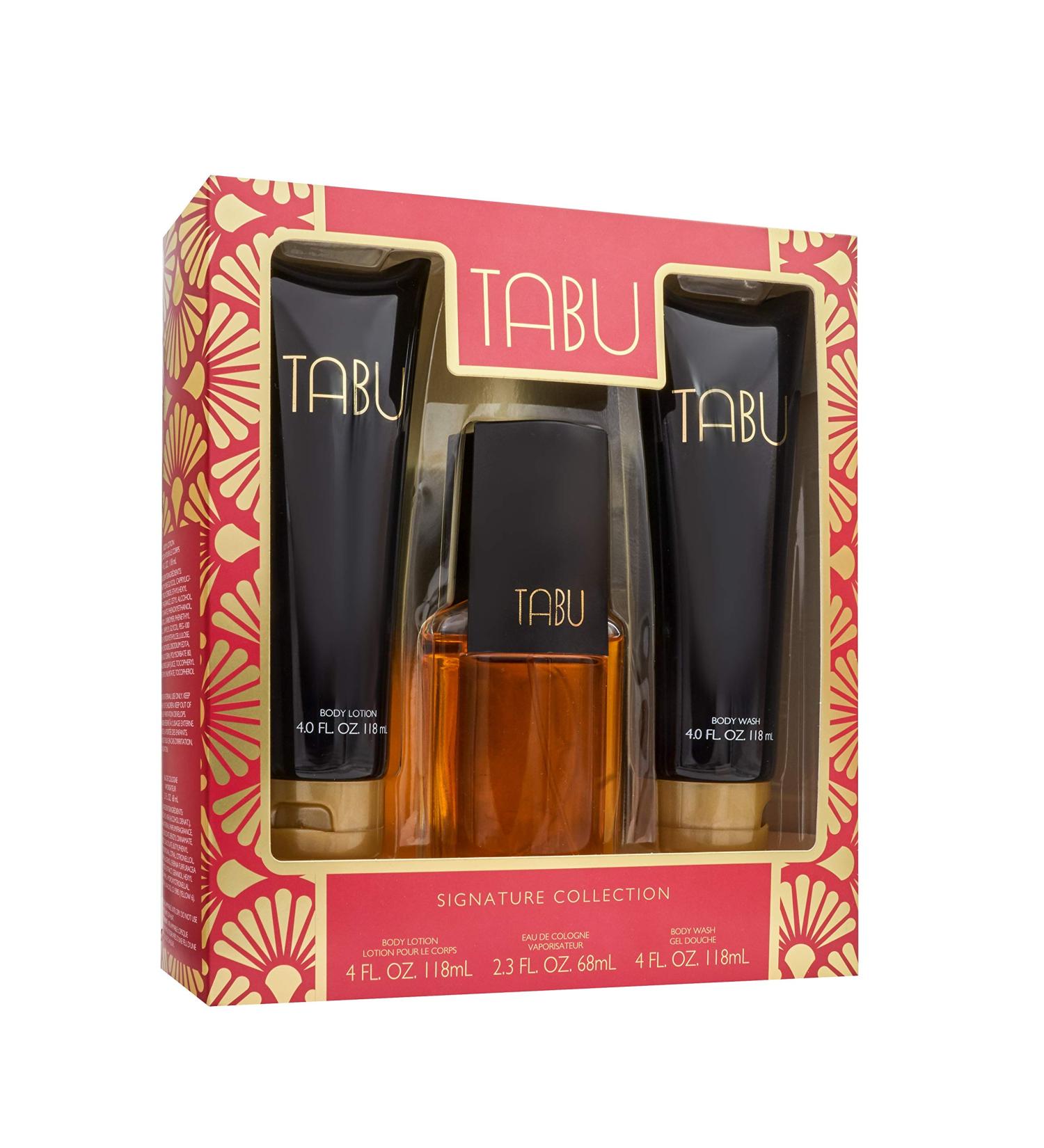 TABU 3-Pc Gift Set - Cologne Body Wash & Lotion 3 Piece Set - Buy Online on GoSupps.com