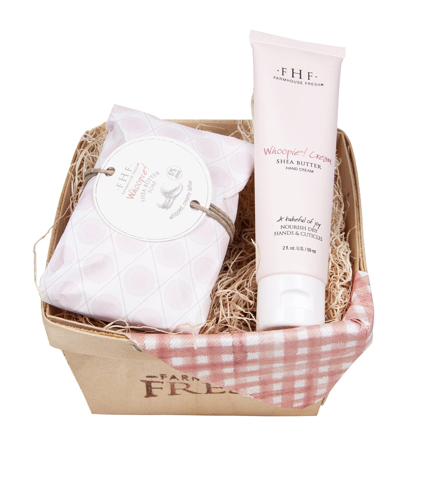 FarmHouse Fresh Whoopie Harvest Gift Basket with Soap 2 ct.