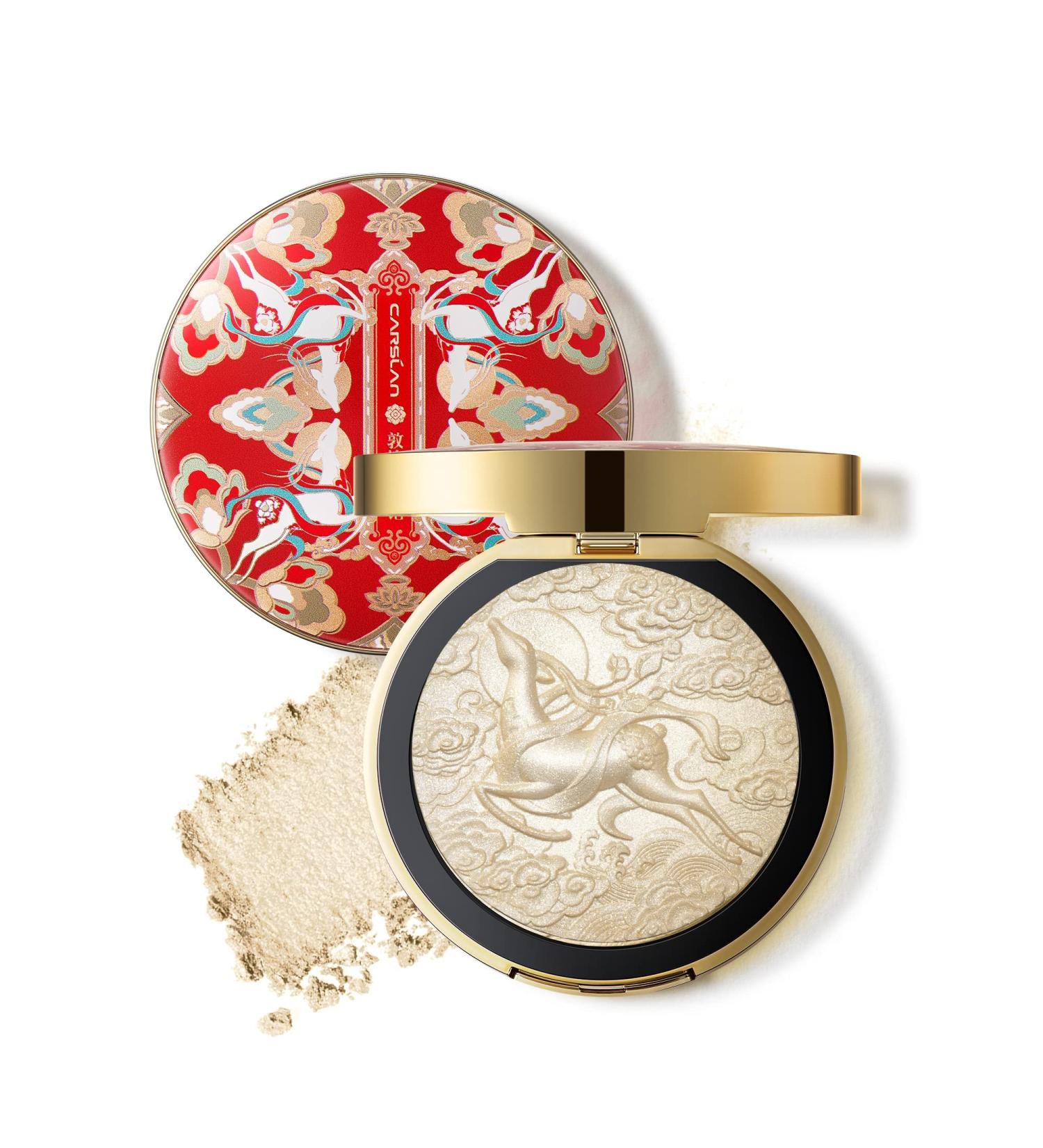 CARSLAN Deer Sculpture Metallic Highlighter Palette - Champagne Gold 0.3Oz - Buy Online on GoSupps.com