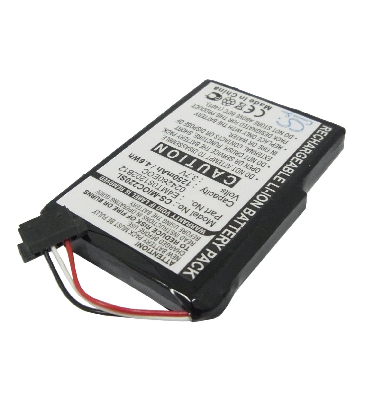 Replacement Battery for Medion MD96475 MD96492 MD96505 MD96507 MD96571 MD96597 | E3MC07135211 | 1250mAh/3.7V - International Shipping Available - Buy Online on GoSupps.com