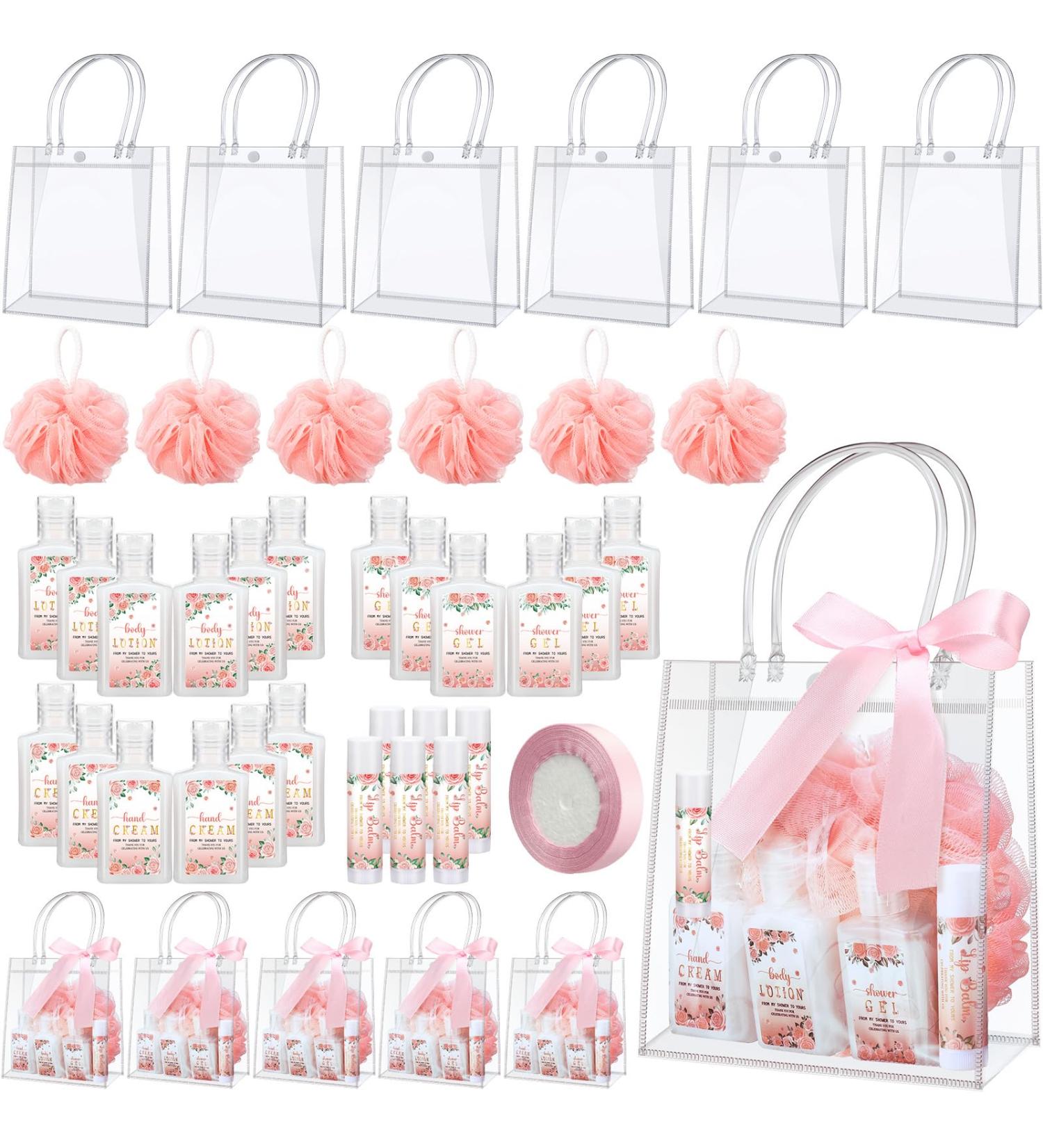 6 Sets Baby Shower Prizes & Favors | Lip Balms Hand Creams Bath Gifts for Baby & Bridal Showers - International Shipping - Buy Online on GoSupps.com