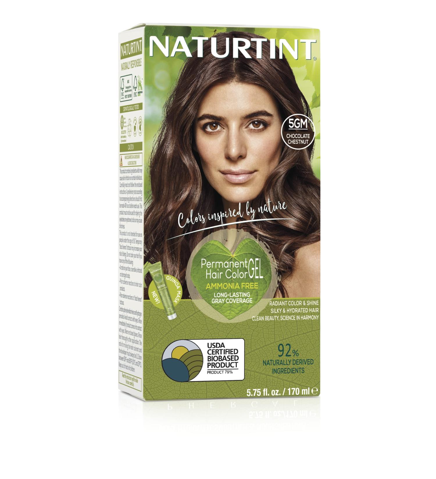 Naturtint 5GM Chocolate Chestnut Hair Color 5.75 fl oz - Permanent Hair Dye - Buy Online on GoSupps.com