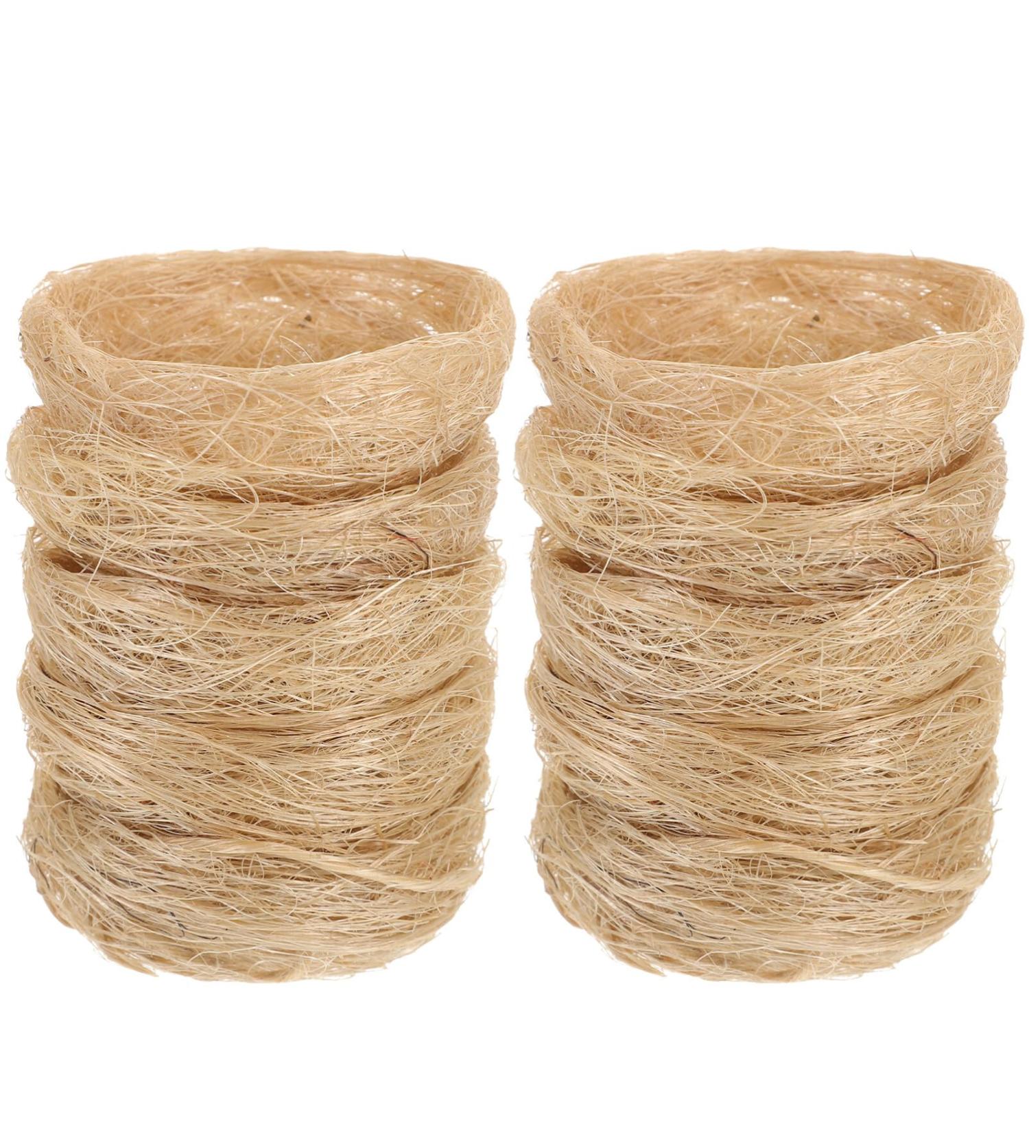 Sosoport 10Pcs Simulation Bird Nest Artificial Bird Nest Bird Houses Garden Nature Art Craft Decoration - Buy Online on GoSupps.com