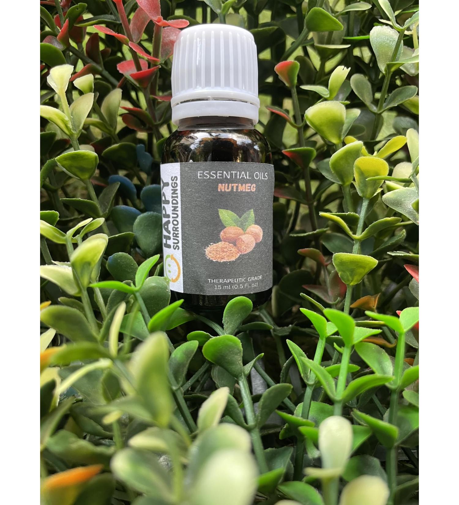 Nutmeg Essential Oil -100% Pure and Natural Oil for Natural for Aromatherapy Massage & Skin Care Oil (100ml)