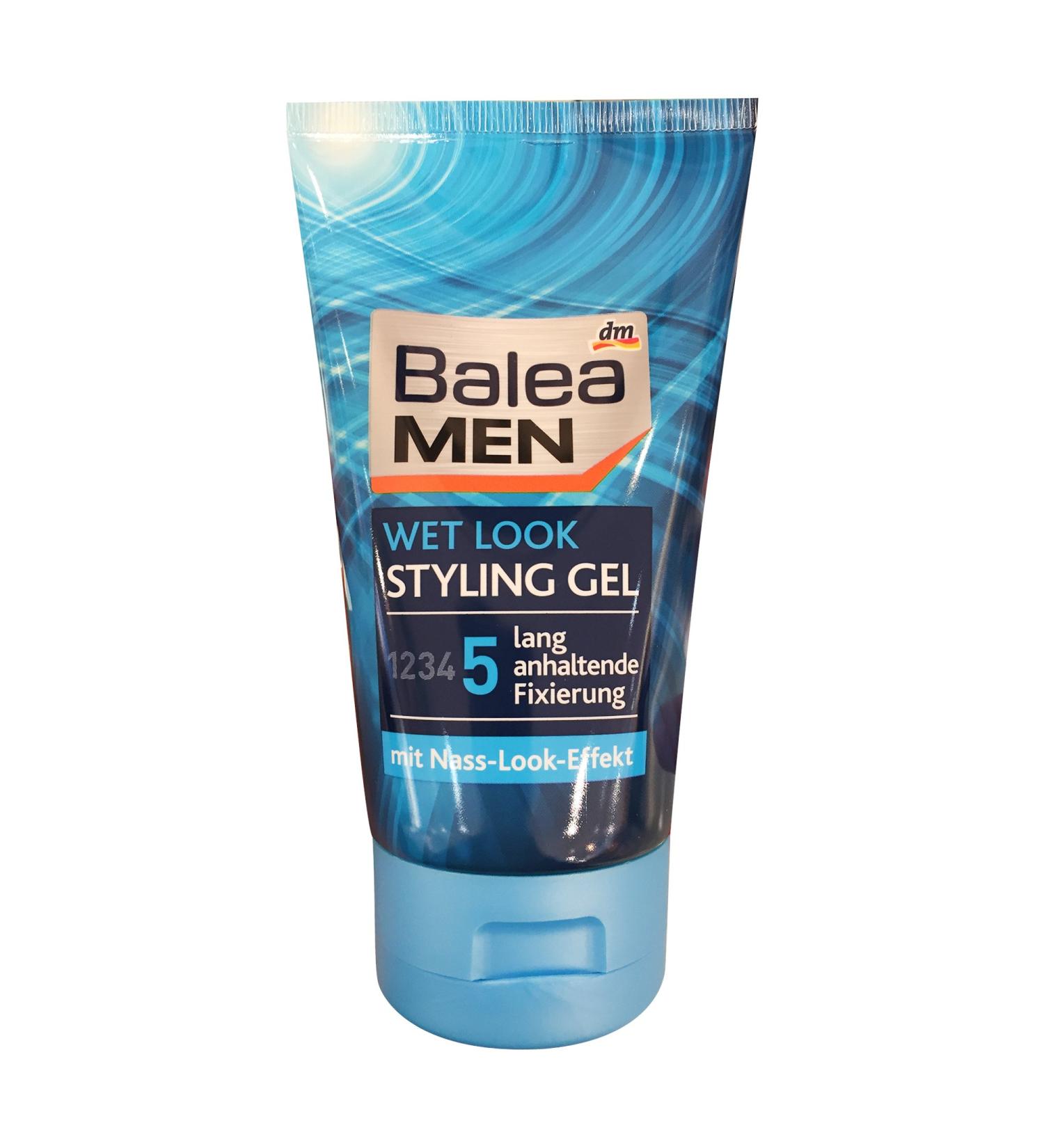 Balea Men Styling Gel Wet Look 150 ml Tube 1 piece