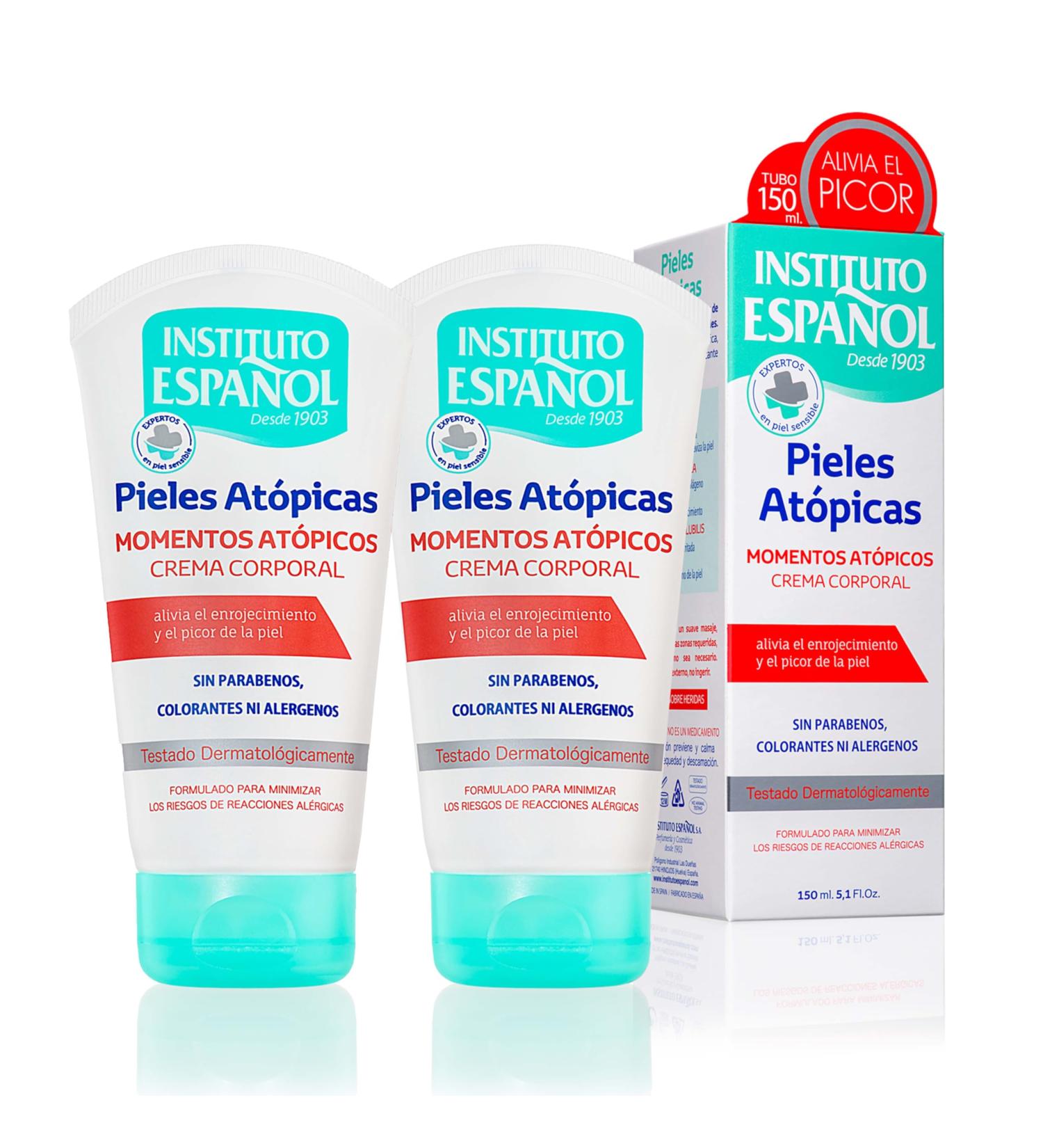 Instituto Espa ol Body Cream | Atopic Moisturizing Cream for Eczema Irritation | Multi-purpose Scented Moisturizing Cream for Body Hands 300 ml - Buy Online on GoSupps.com