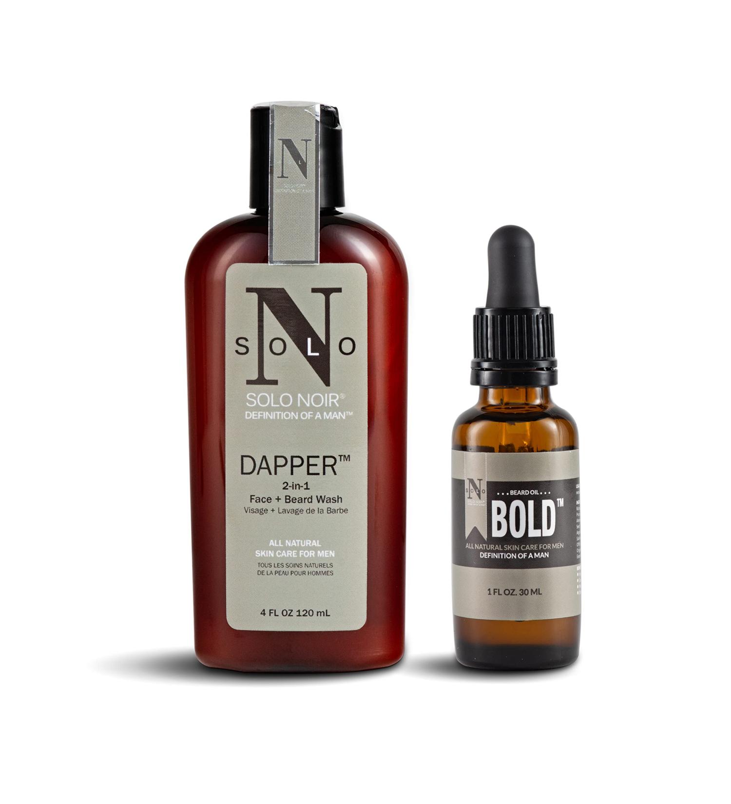 All Natural Beard Care Kit - Dapper + Bold | Premium Grooming for Every Beard | International Shipping Available - Buy Online on GoSupps.com