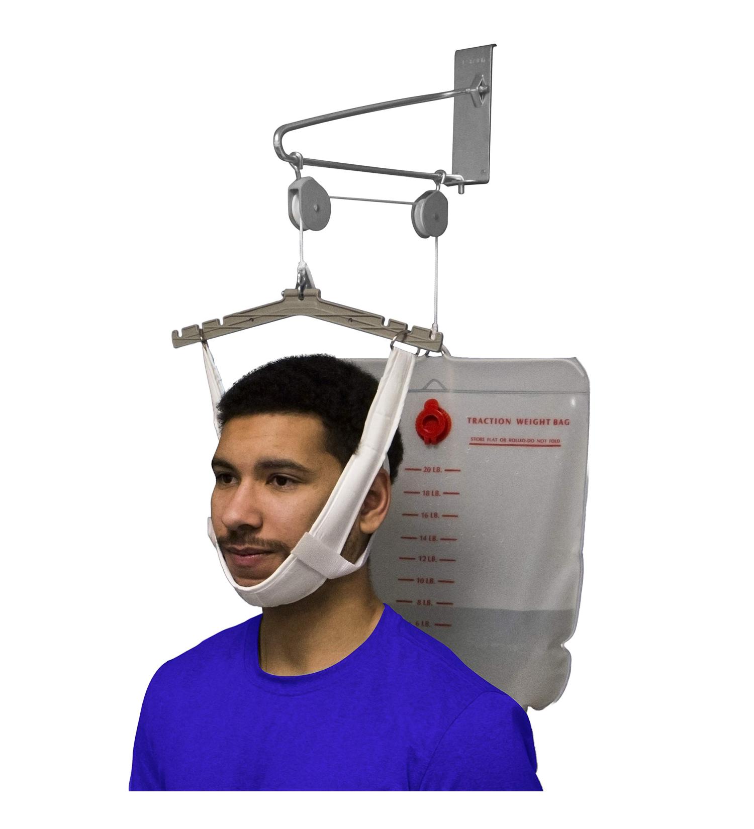 OTC Cervical Traction Kit for Neck Pain Relief and Herniated Discs - Over Door Setup - Buy Online on GoSupps.com