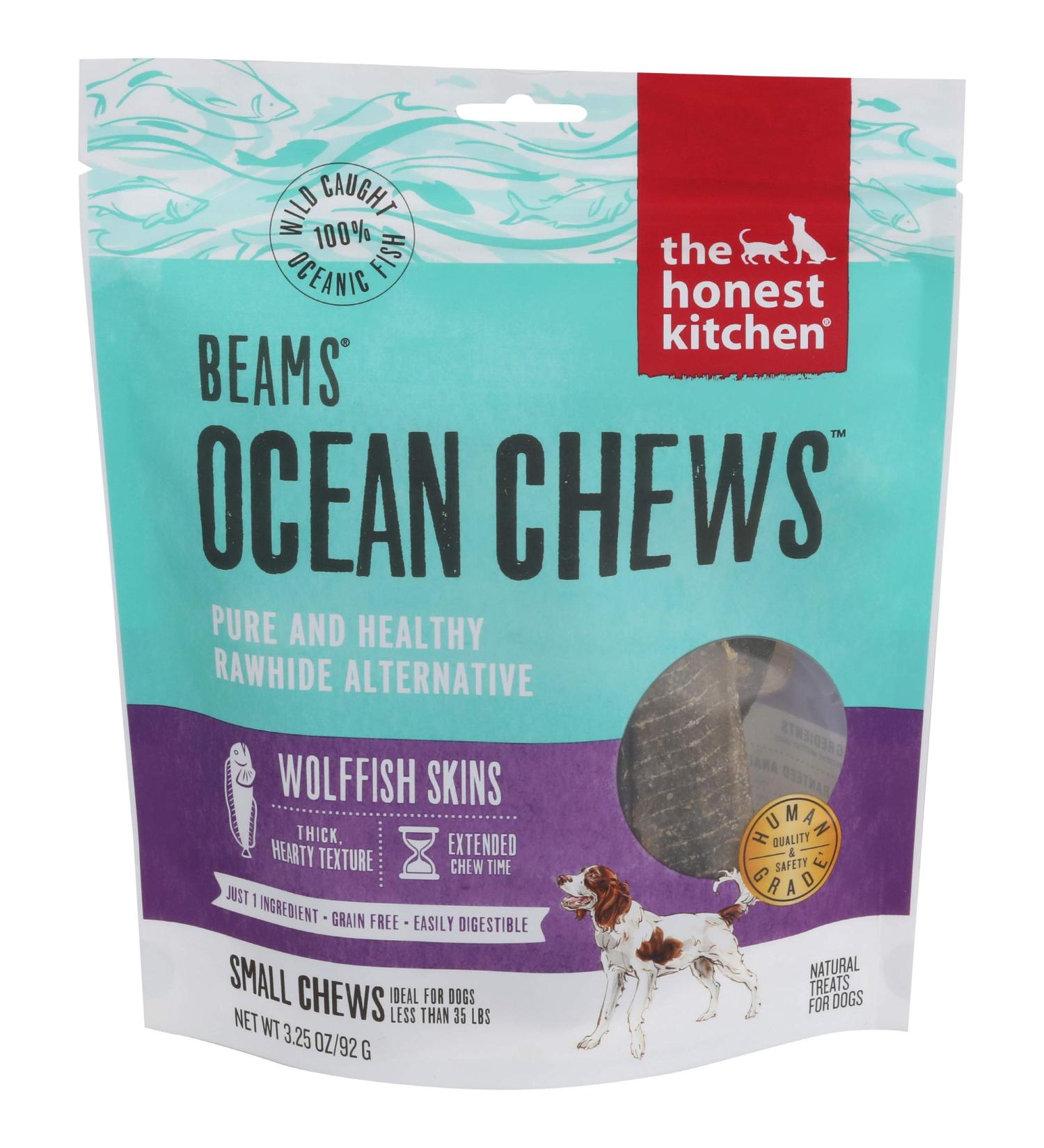 Icelandic Catfish Skin Dog Treats - Honest Kitchen, 3.25oz - Buy Online on GoSupps.com