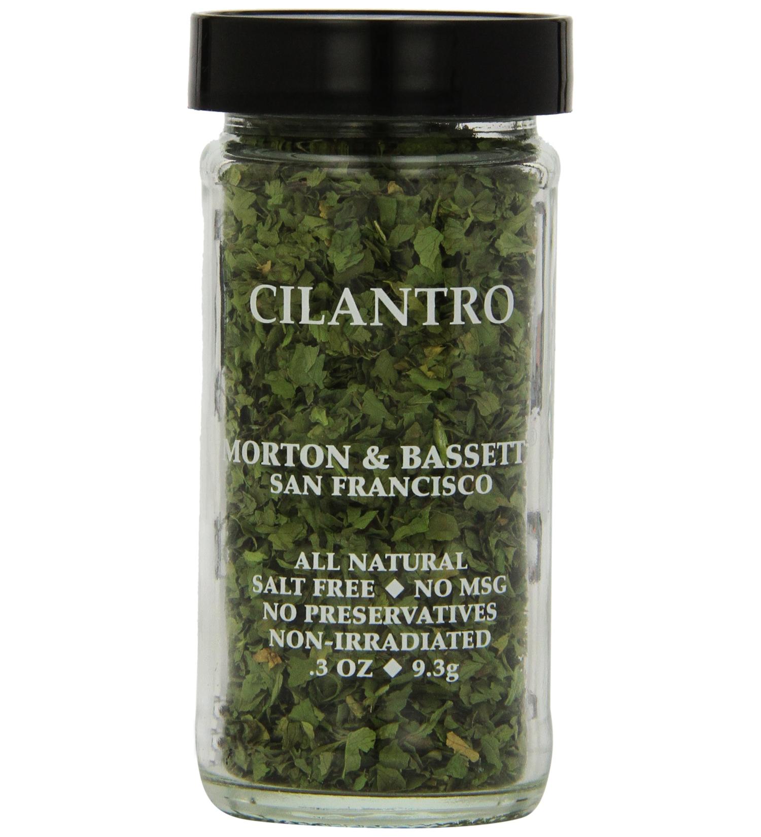 Morton & Bassett Cilantro 0.3oz Jars - Pack of 3 | Premium Quality Herbs - Buy Online on GoSupps.com