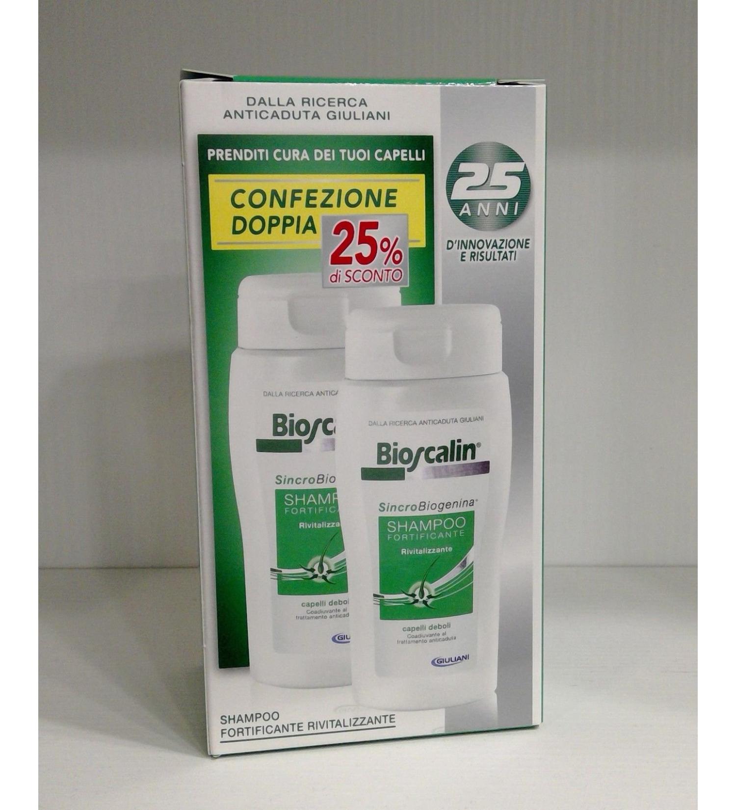 N.2 Bioscalin Shampooing fortifiant revitalisant SincroBiogenina 200 ml