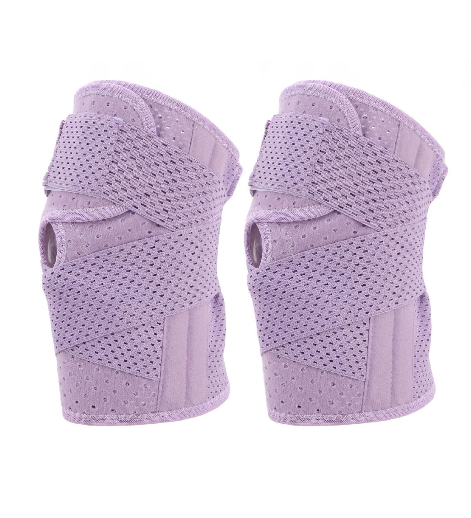 Buy Adjustable Ultra Thin Knee Brace for Basketball | Sports Knee Support - Purple (S) - International Shipping - Buy Online on GoSupps.com