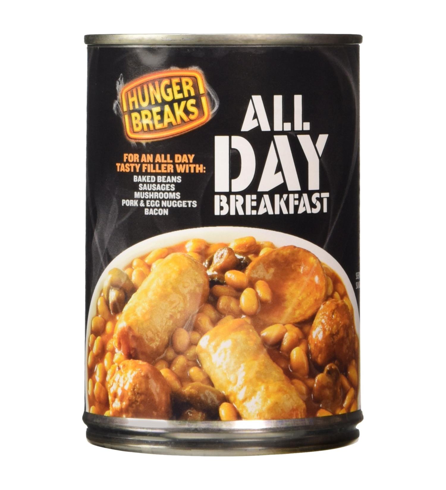 Hunger Breaks All Day Breakfast 395g 6 - Buy Online on GoSupps.com