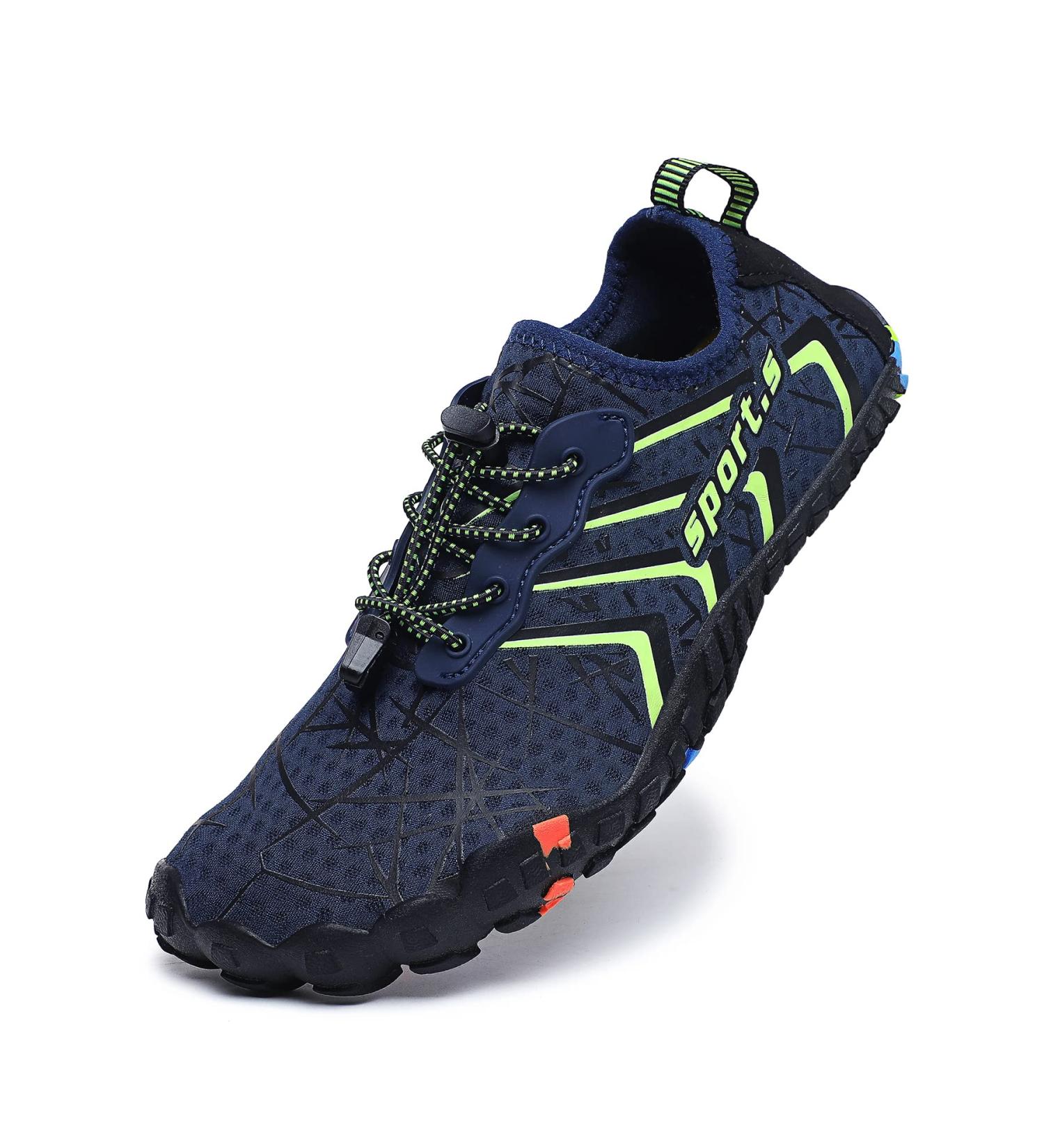 Ziitop Fast Drying Unisex Beach Shoes - Lightweight Water Shoes for Men & Women Size 35-46 Ideal for Kayaking Hiking & Fitness - Blue - Buy Online on GoSupps.com