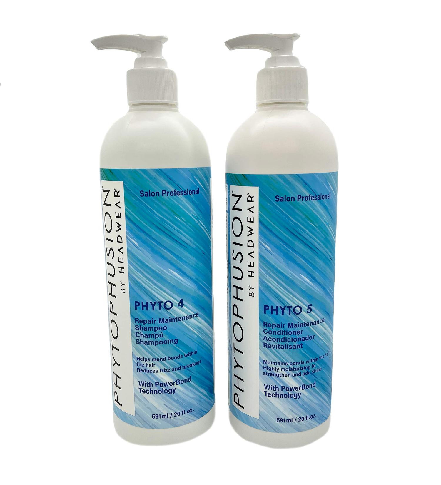 Phytophusion Repair Maintenance Shampoo and Conditioner Set - Color Safe All Hair Types 20 Fl. Oz. Each