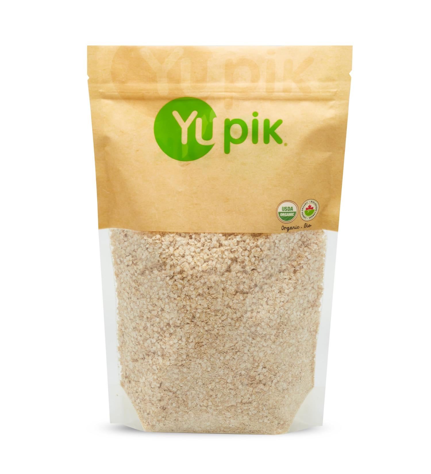 Yupik Organic White Quinoa Flakes 1 kg 6 Count Non-GMO Gluten-Free Kosher Vegan Salt-Free Oil-Free Plant-Based Protein Source of Fiber Alternative to Oats Ideal for Baking & Cooking 6 kg - Buy Online on GoSupps.com