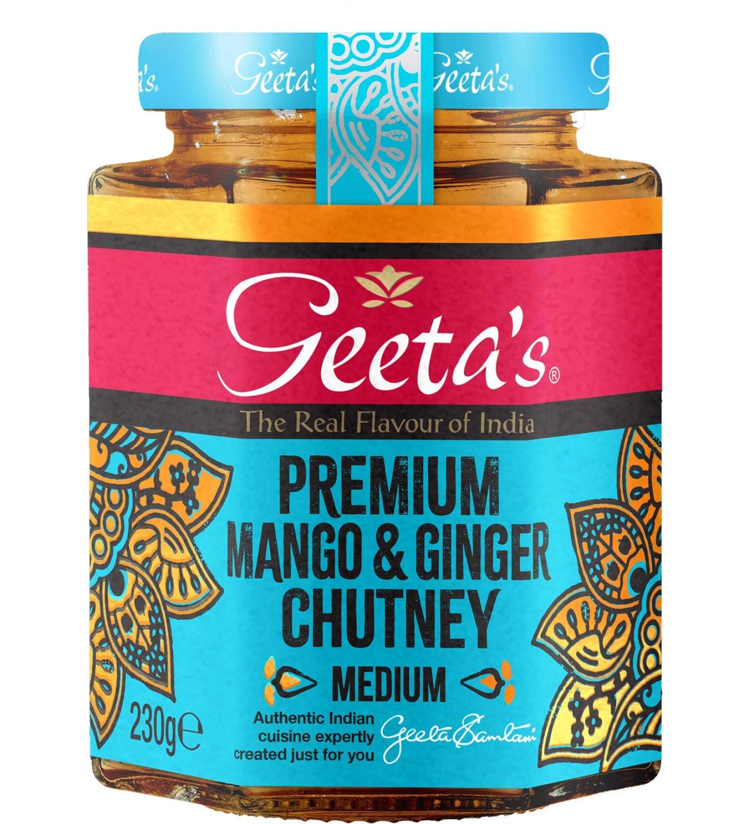 Geeta's Mango & Ginger Chutney 230 G