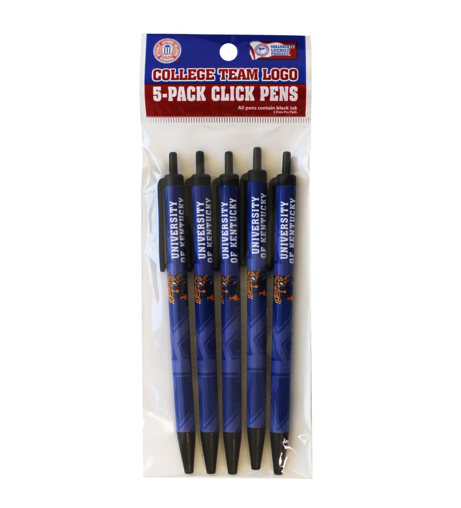 NCAA Kentucky Wildcats Disposable Click Pens
