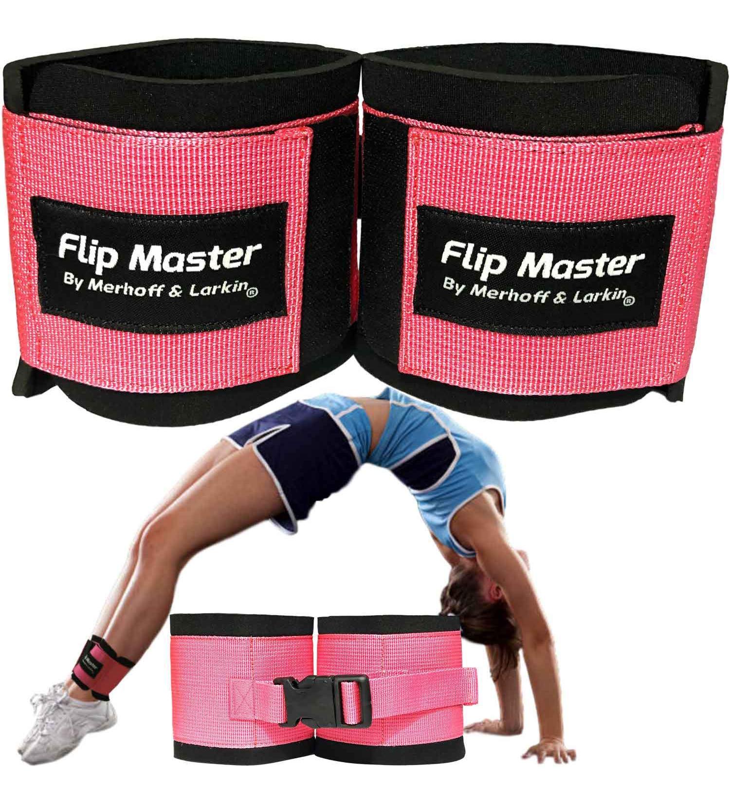 Flip Master Ankle Straps | Tumbling Trainer for Back Flip & Handspring | Gymnastics & Cheerleading Equipment | Adjustable Bands for Girls, Boys & Adults - Buy Online on GoSupps.com